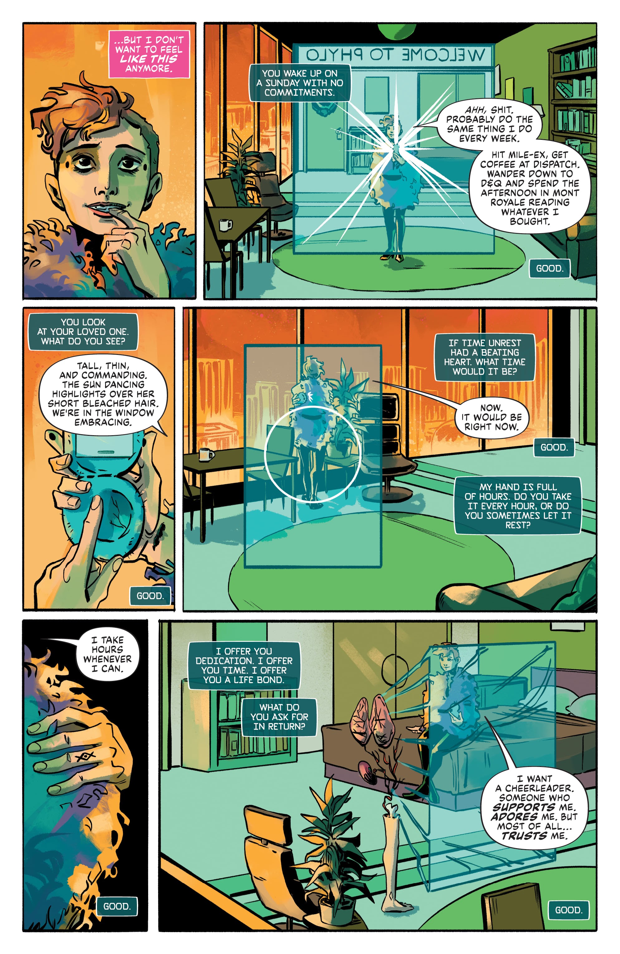 Read online Lonely Receiver comic -  Issue #1 - 5