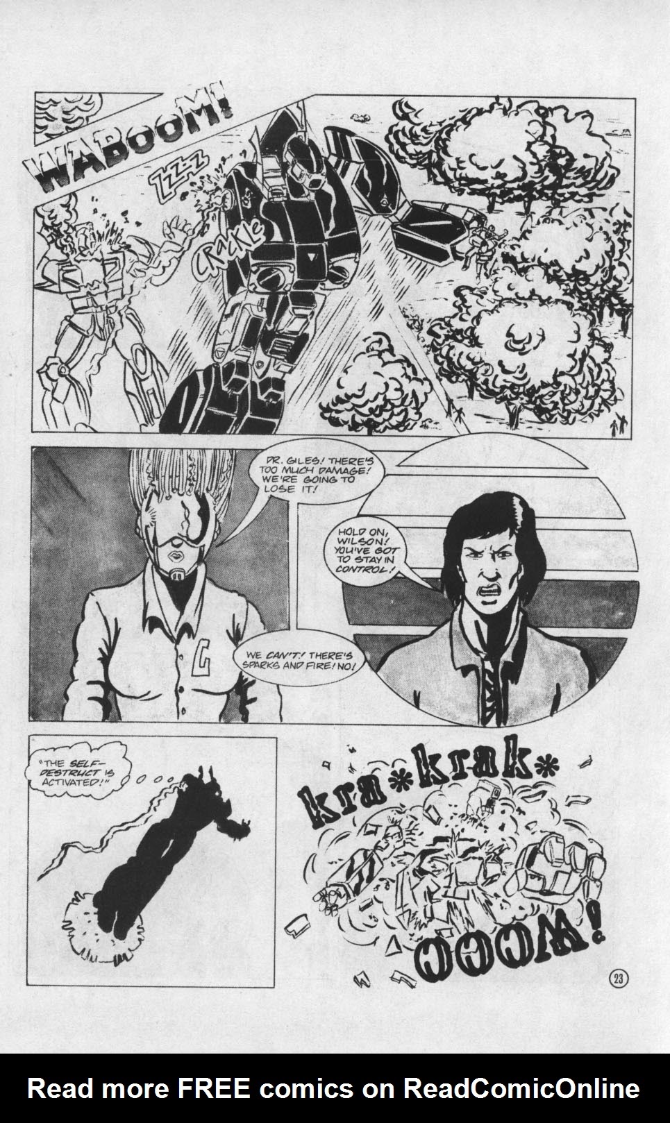 Read online Robotech II: The Sentinels - CyberPirates comic -  Issue #4 - 25