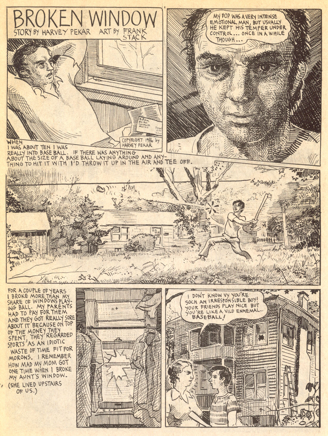 Read online American Splendor (1976) comic -  Issue #12 - 6