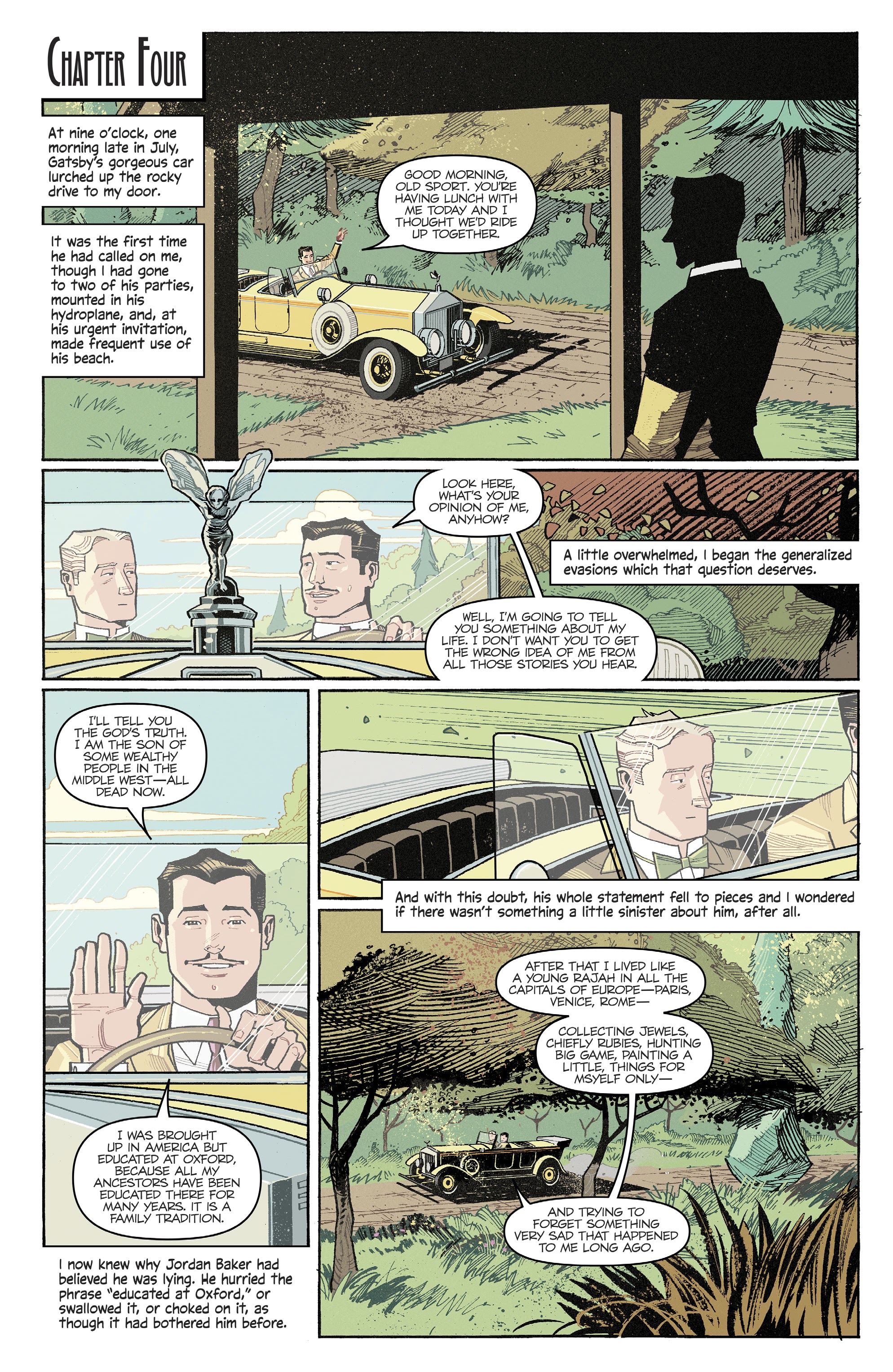 Read online The Great Gatsby comic -  Issue #3 - 7