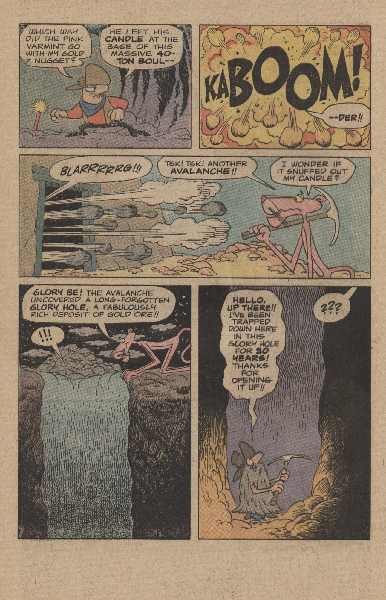 Read online The Pink Panther (1971) comic -  Issue #30 - 32