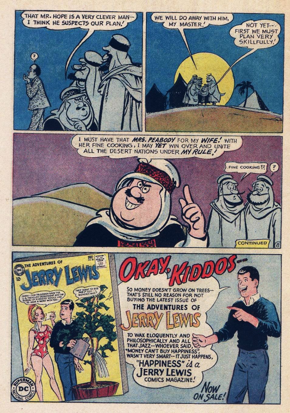 Read online The Adventures of Bob Hope comic -  Issue #85 - 10