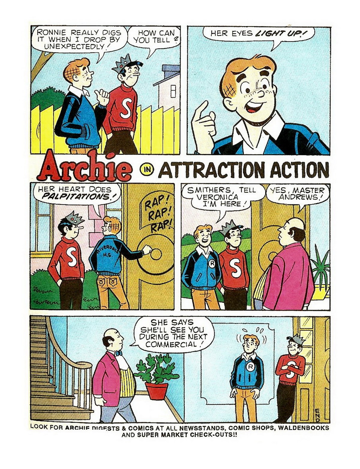 Read online Archie's Double Digest Magazine comic -  Issue #64 - 193