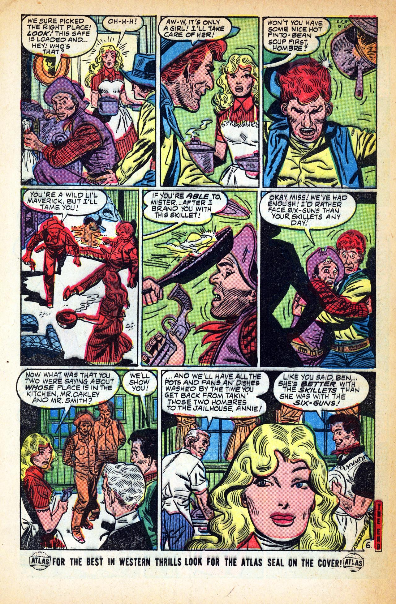 Read online Annie Oakley comic -  Issue #6 - 32