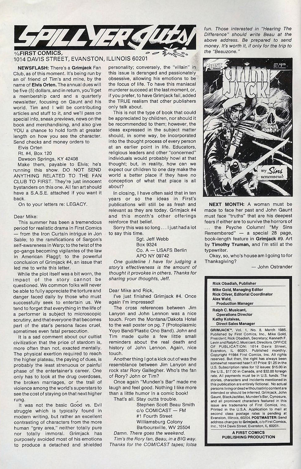 Read online Grimjack comic -  Issue #8 - 30