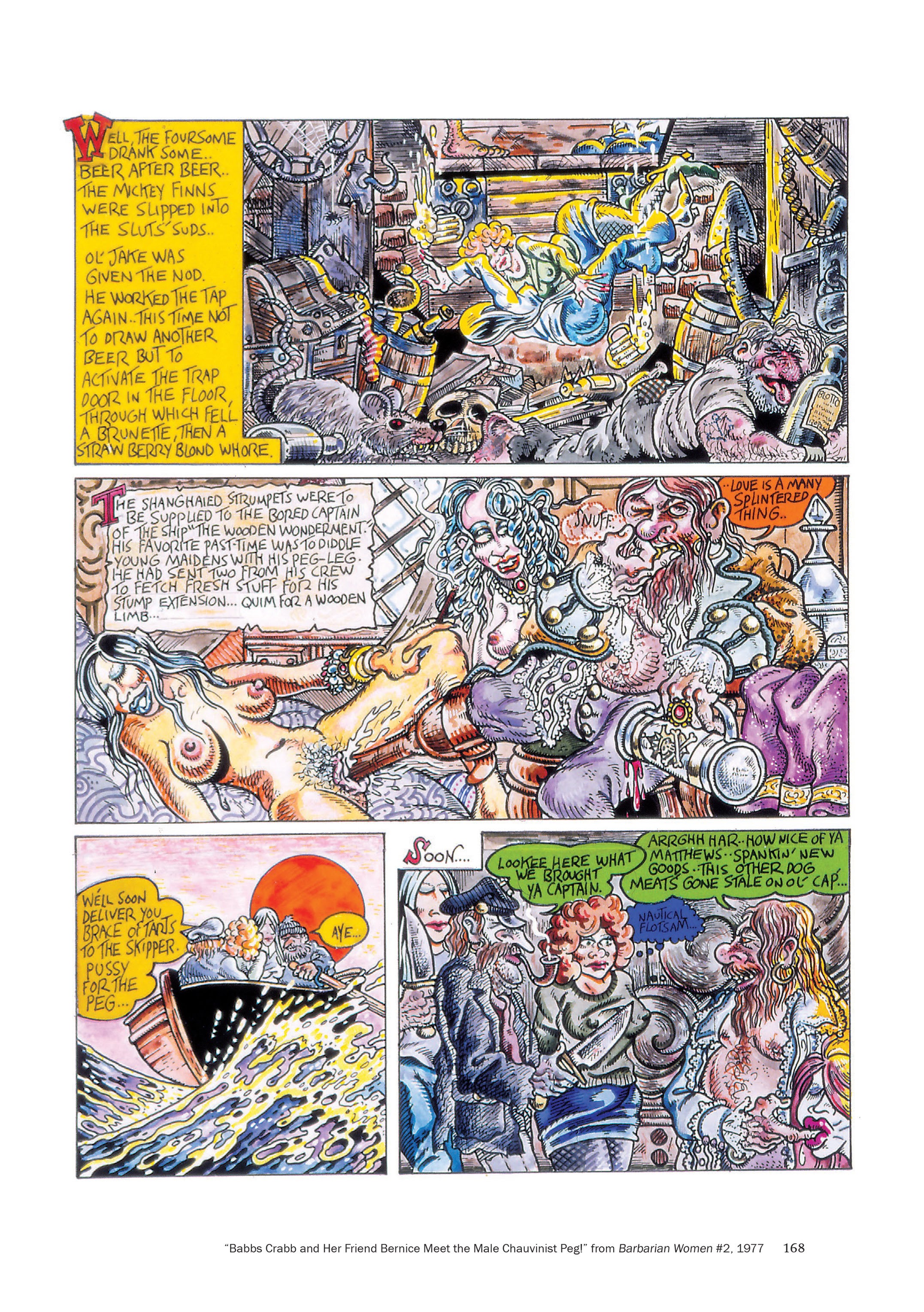 Read online The Mythology of S. Clay Wilson comic -  Issue # Demons and Angels (Part 2) - 58