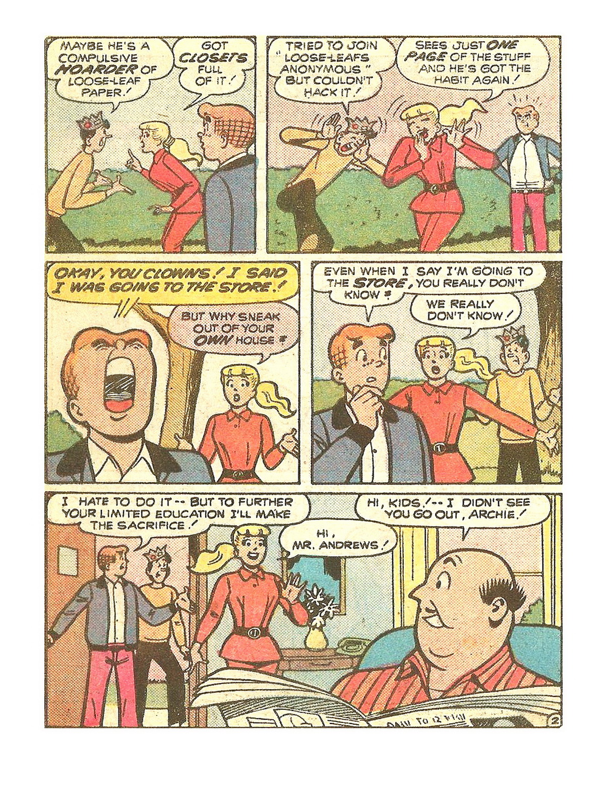 Read online Archie's Double Digest Magazine comic -  Issue #38 - 50