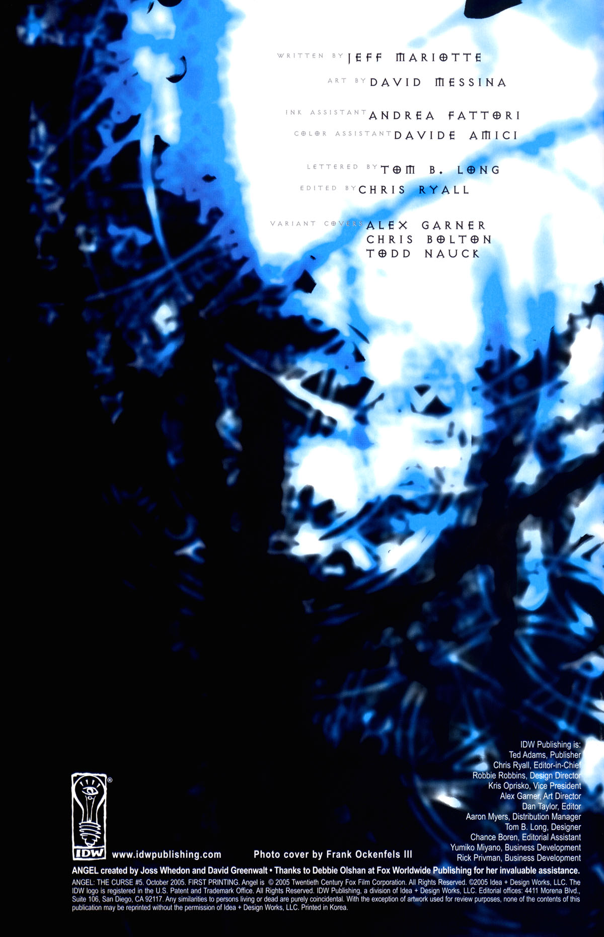 Read online Angel: The Curse comic -  Issue #5 - 2