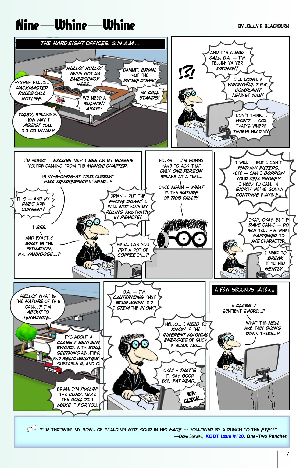 Read online Knights of the Dinner Table comic -  Issue #204 - 9