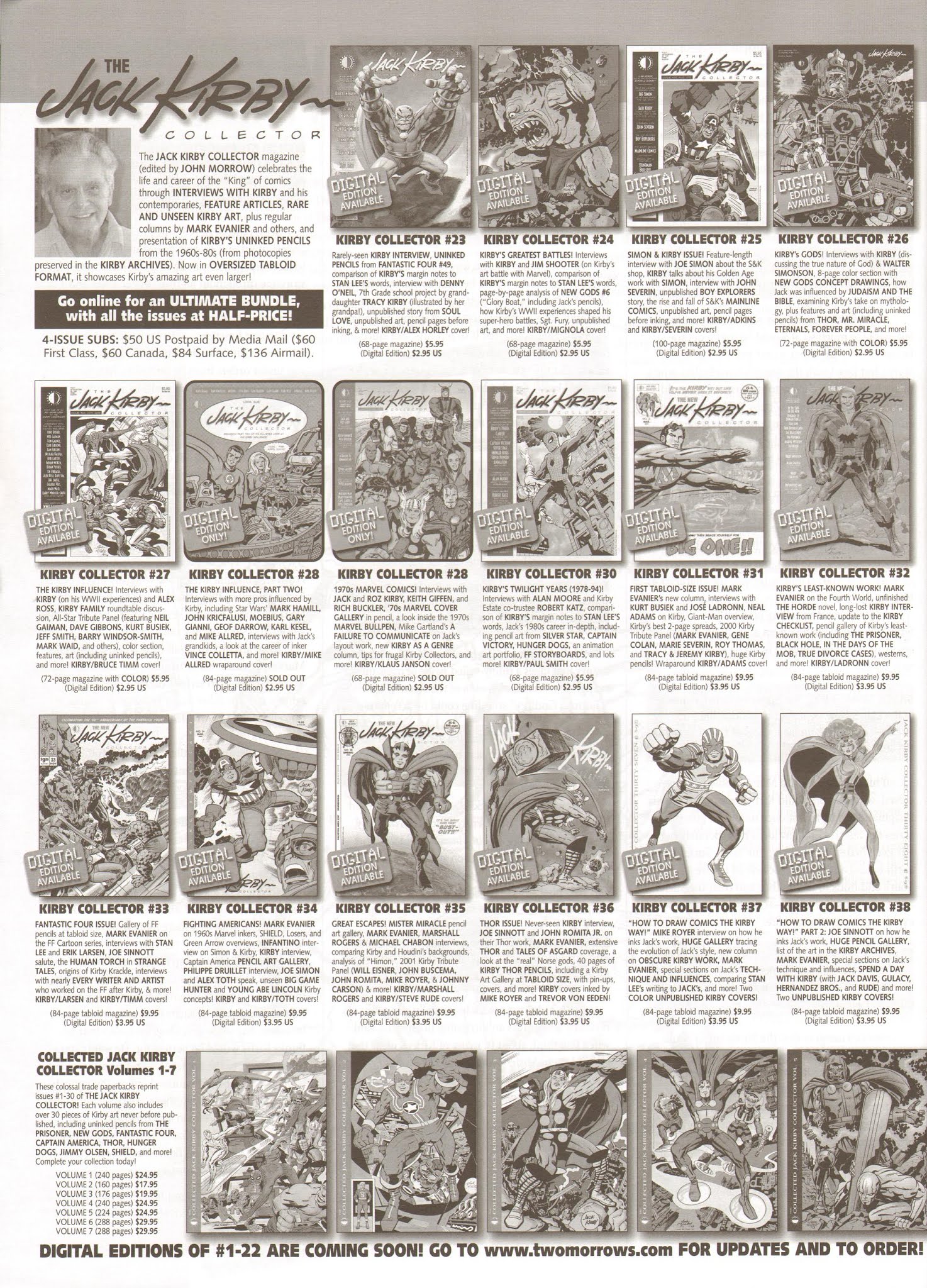 Read online The Jack Kirby Collector comic -  Issue #53 - 76