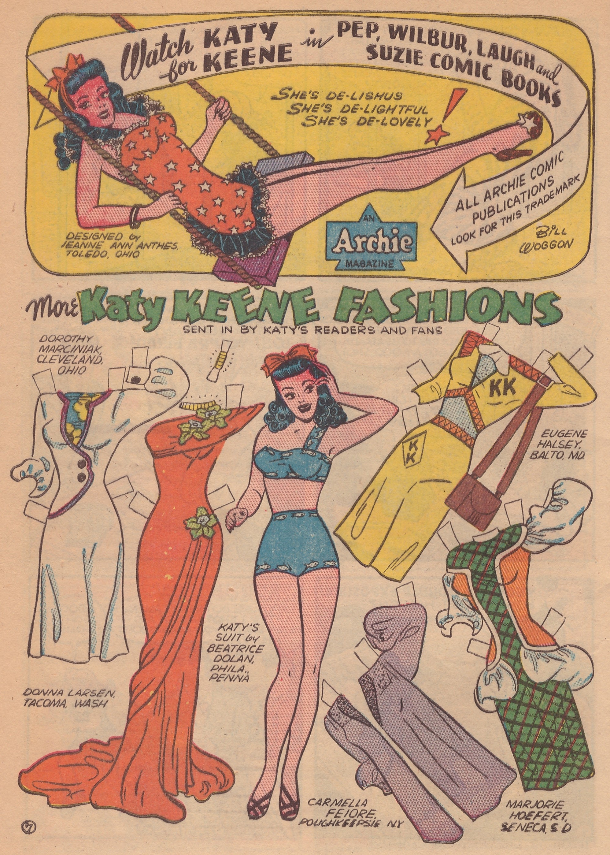Read online Suzie Comics comic -  Issue #61 - 48