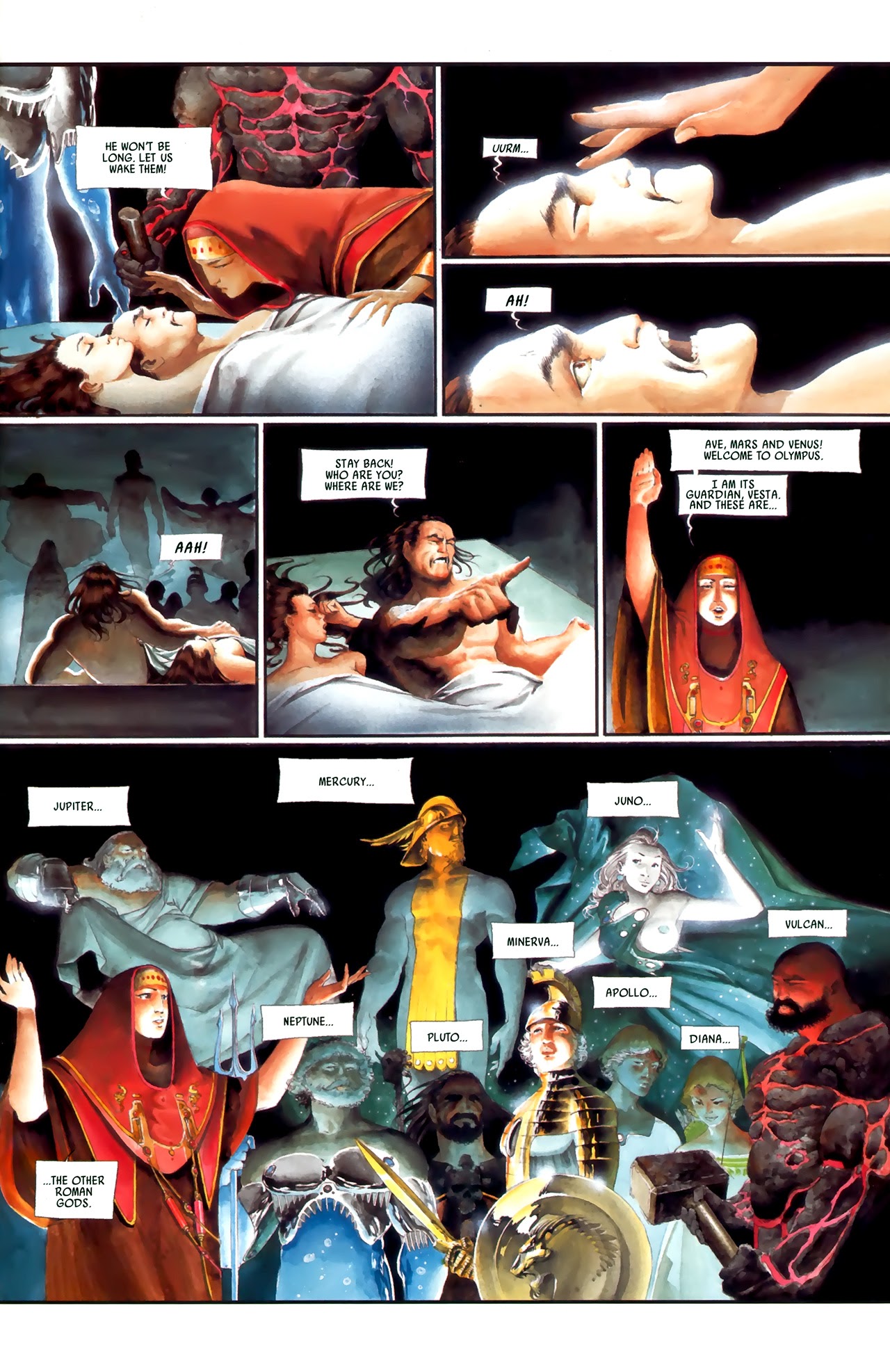 Read online Scourge Of The Gods: The Fall comic -  Issue #2 - 7