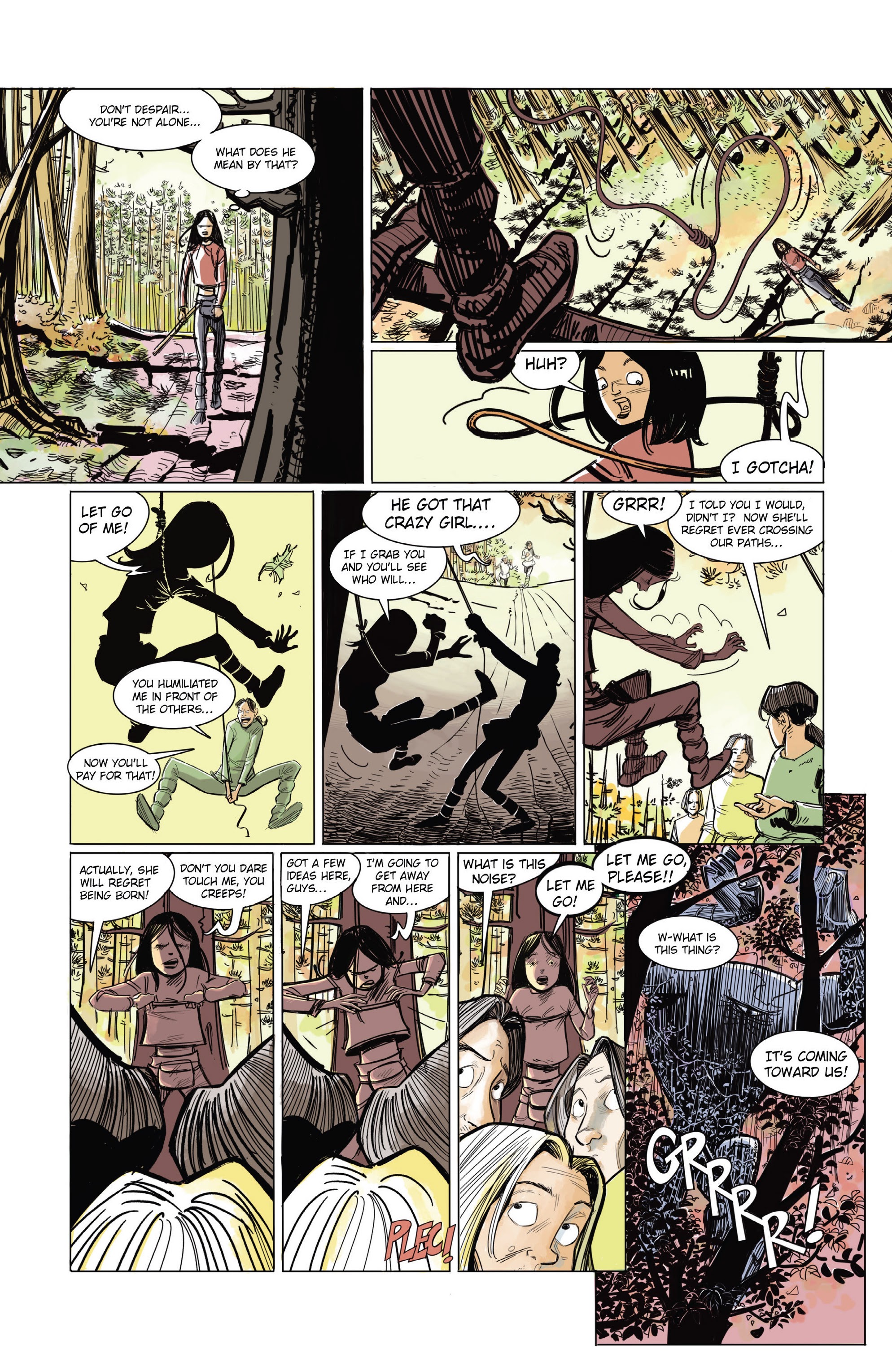 Read online Claire and the Dragons comic -  Issue #1 - 7