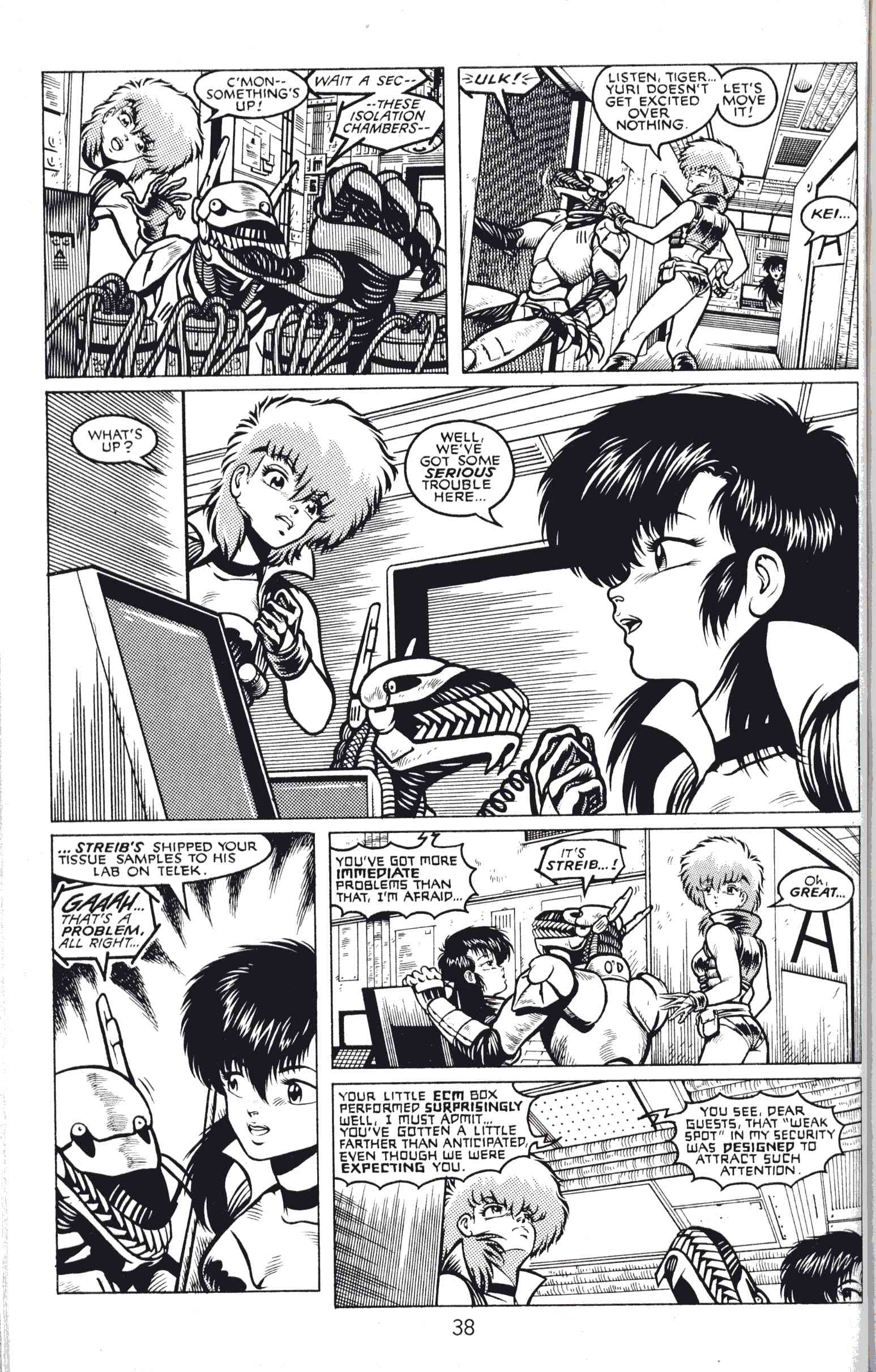 Read online Dirty Pair comic -  Issue #2 - 11
