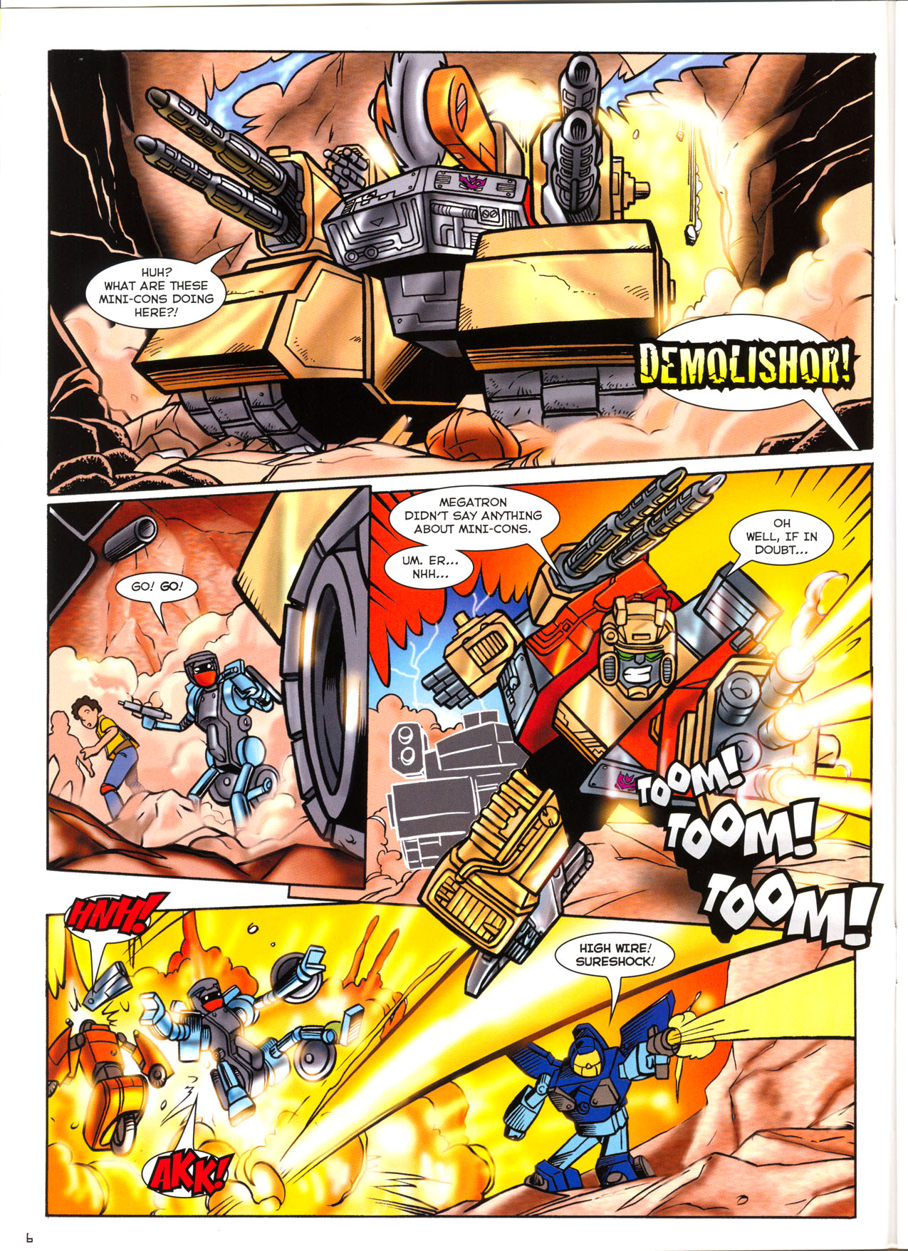 Read online Transformers: Armada (2003) comic -  Issue #3 - 5
