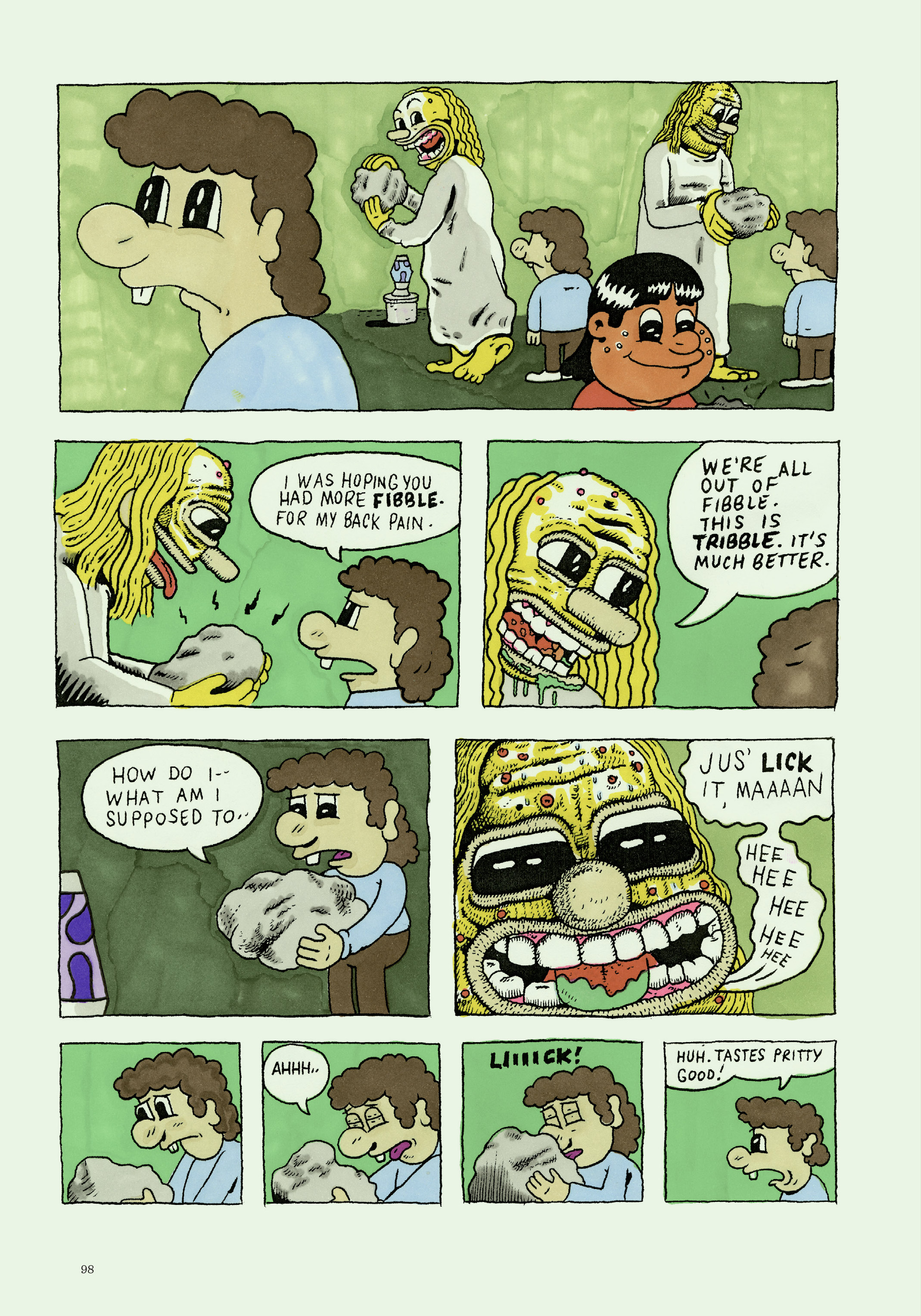 Read online Now: The New Comics Anthology comic -  Issue #7 - 98