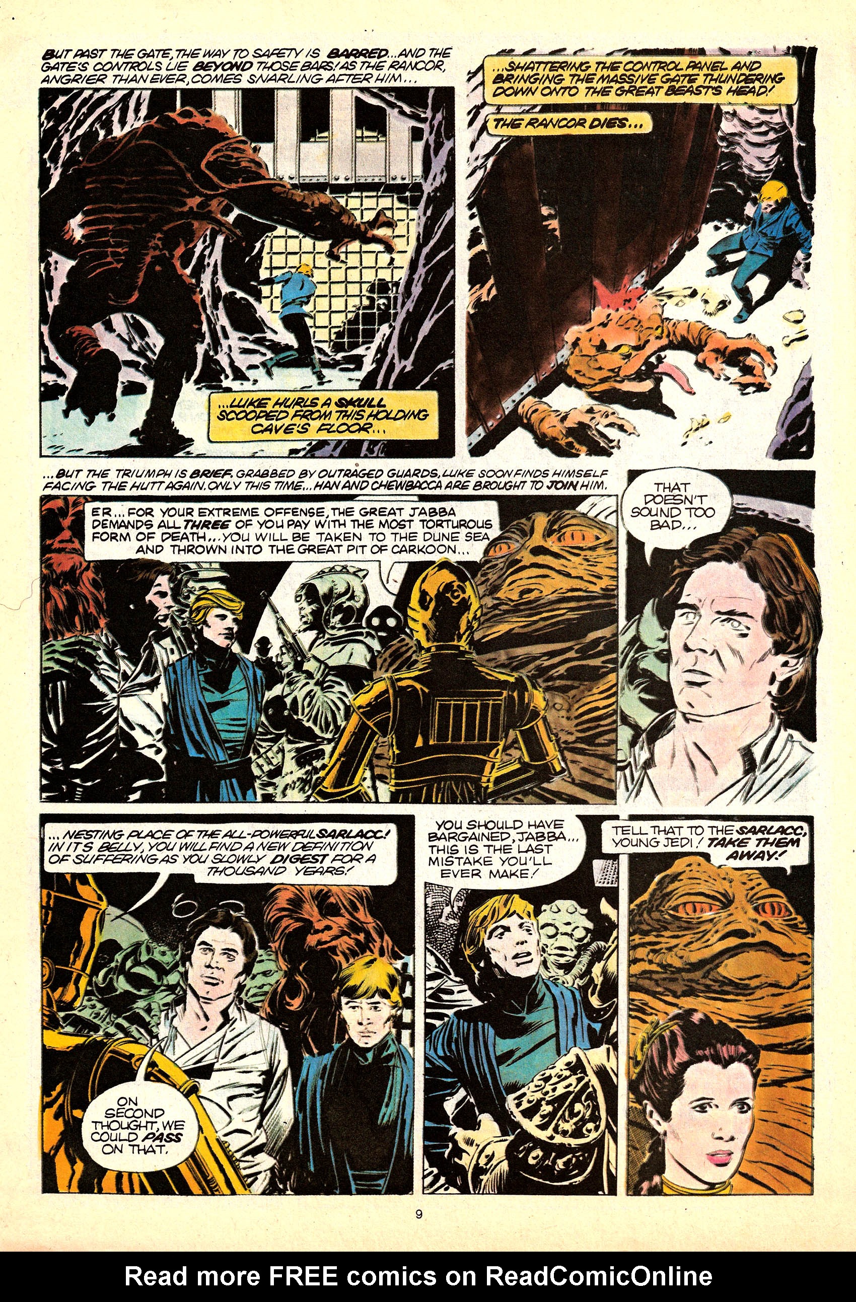 Read online Return of the Jedi comic -  Issue #2 - 9