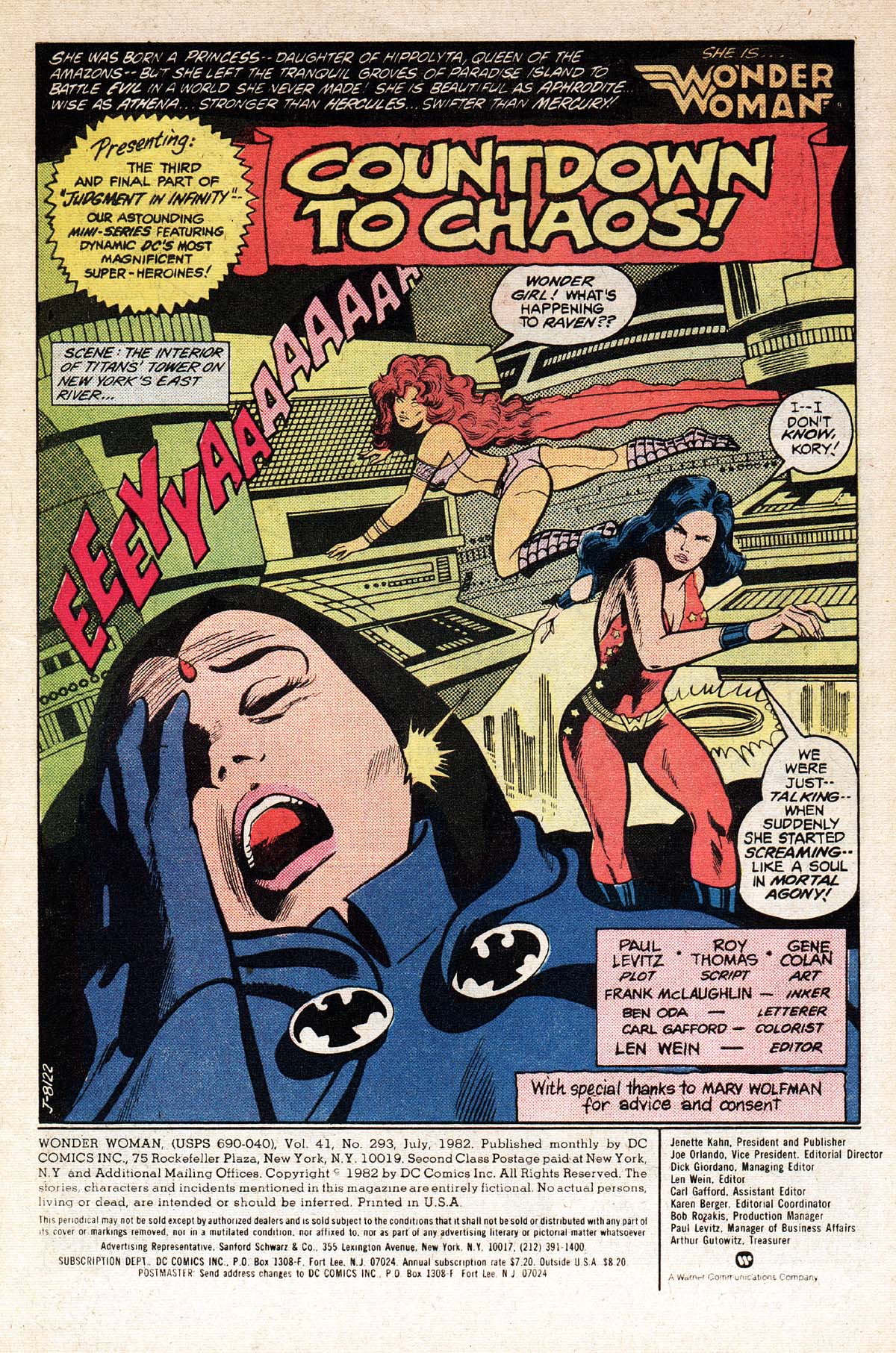 Read online Wonder Woman (1942) comic -  Issue #293 - 3