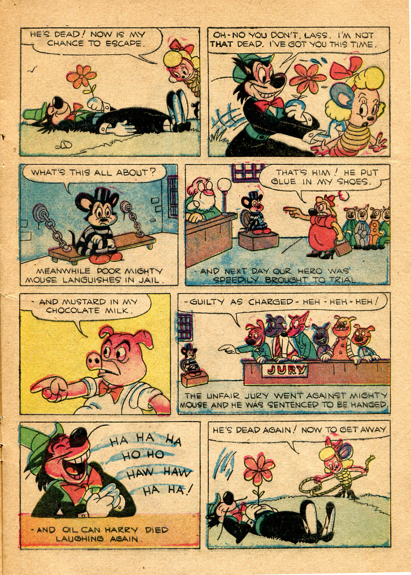 Read online Paul Terry's Mighty Mouse Comics comic -  Issue #29 - 13