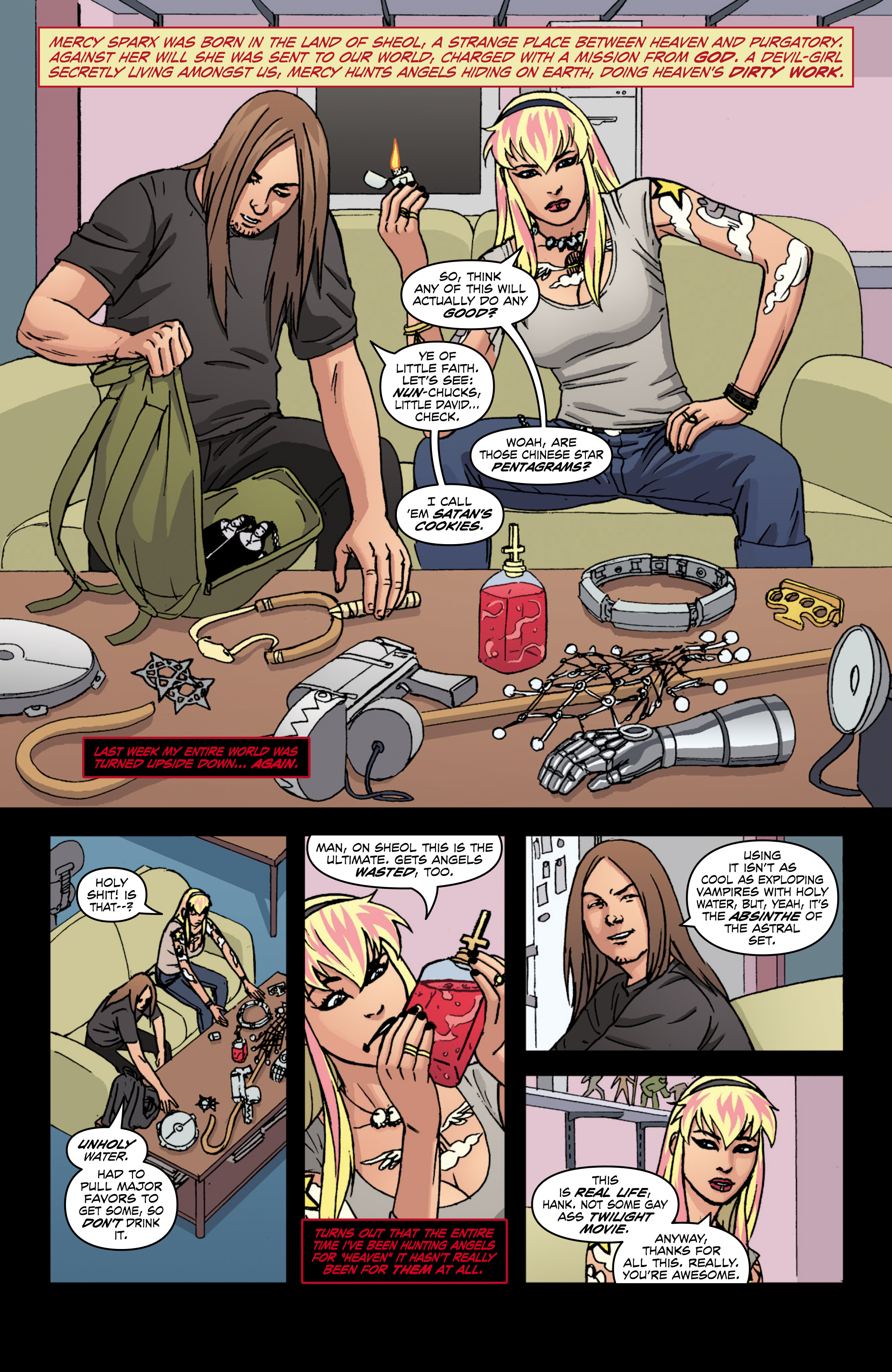 Read online Mercy Sparx Omnibus comic -  Issue # Full (Part 1) - 85