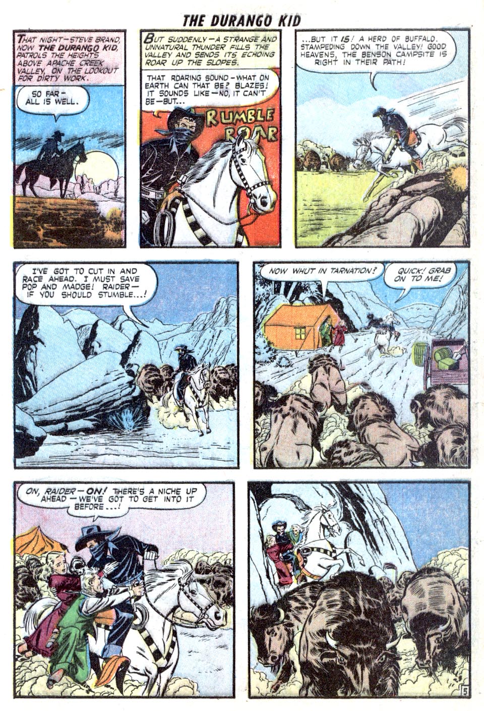 Read online Charles Starrett as The Durango Kid comic -  Issue #7 - 32