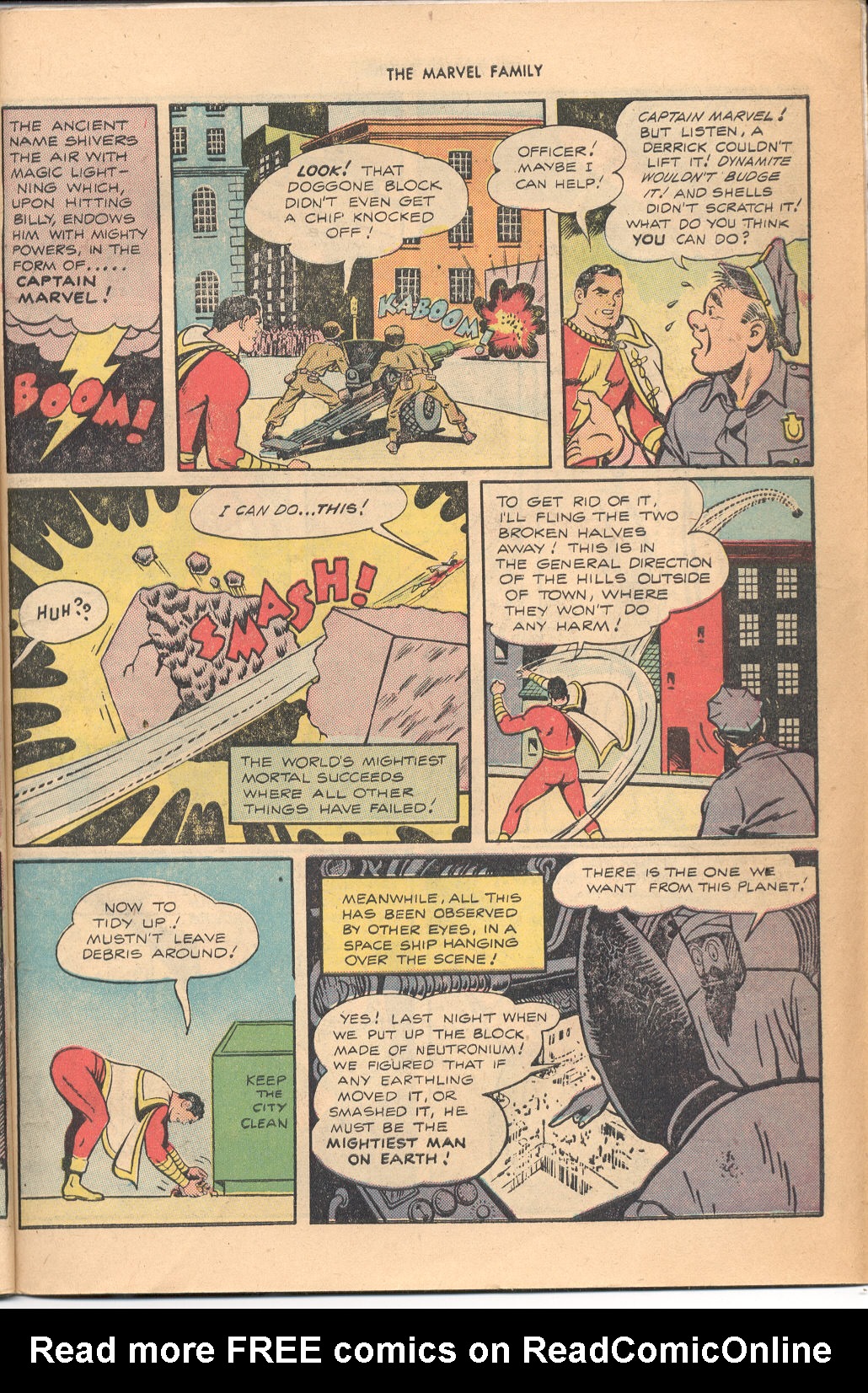 Read online The Marvel Family comic -  Issue #16 - 44