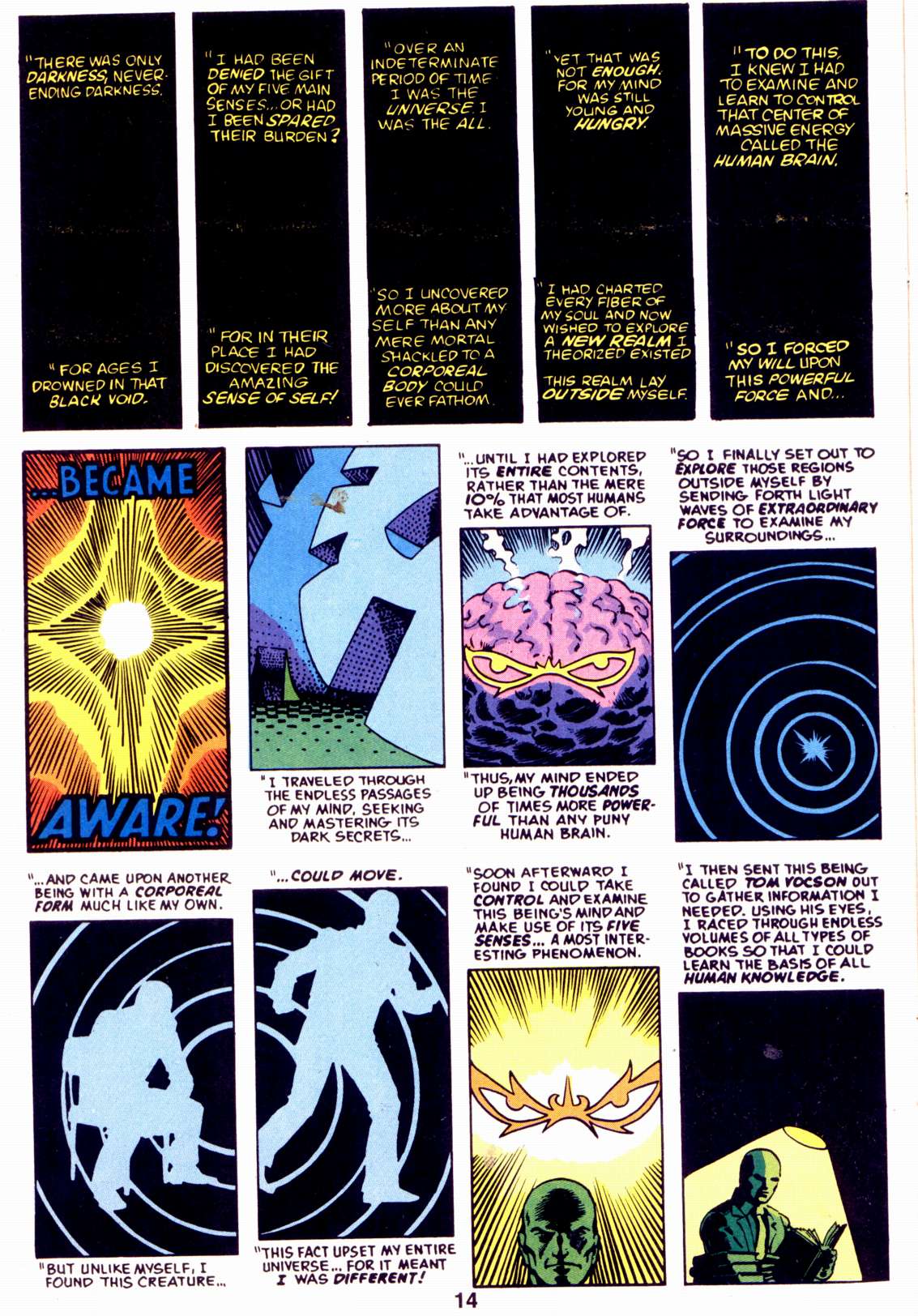 Read online Warlock (1982) comic -  Issue #4 - 16