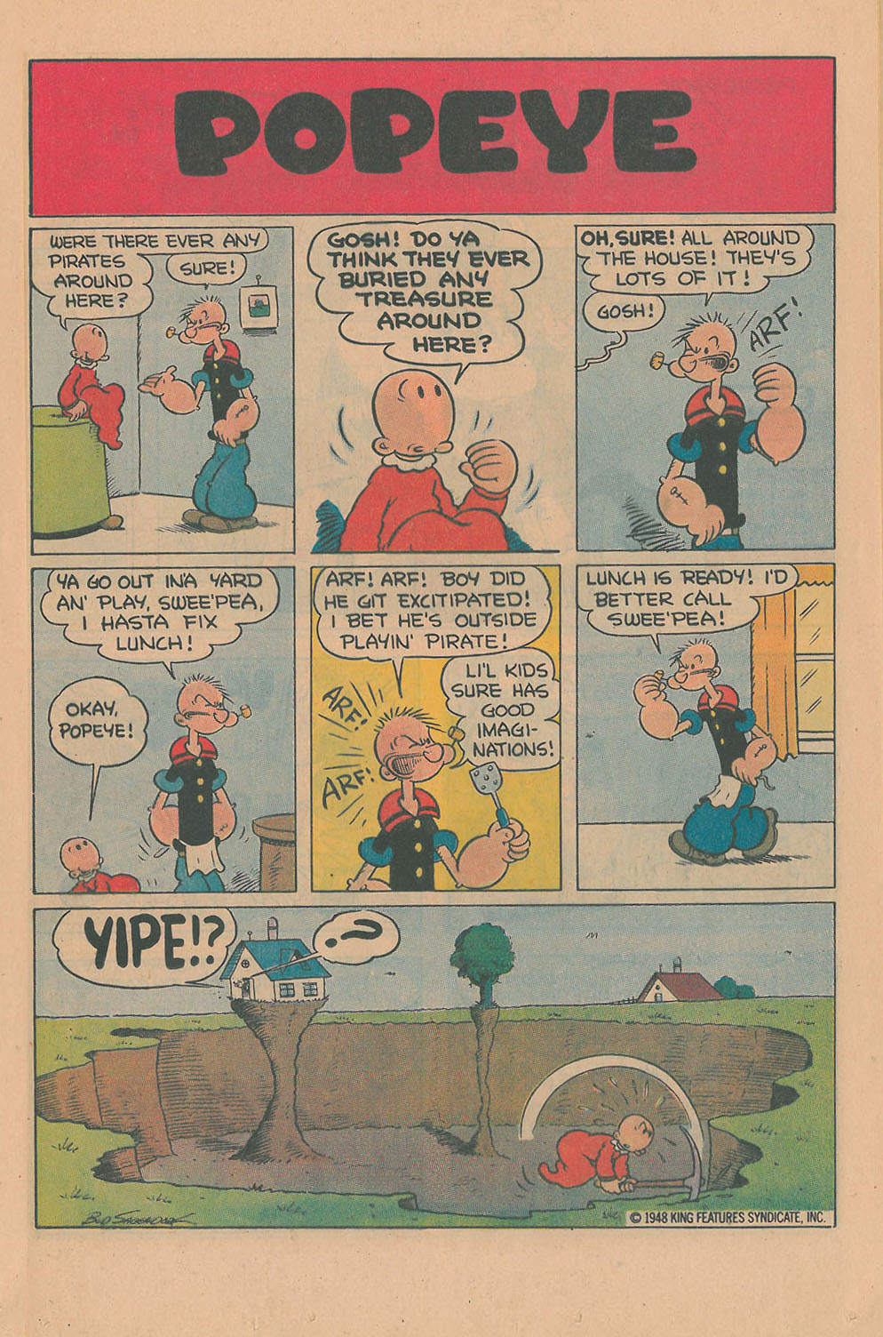 Read online Popeye (1948) comic -  Issue #171 - 13