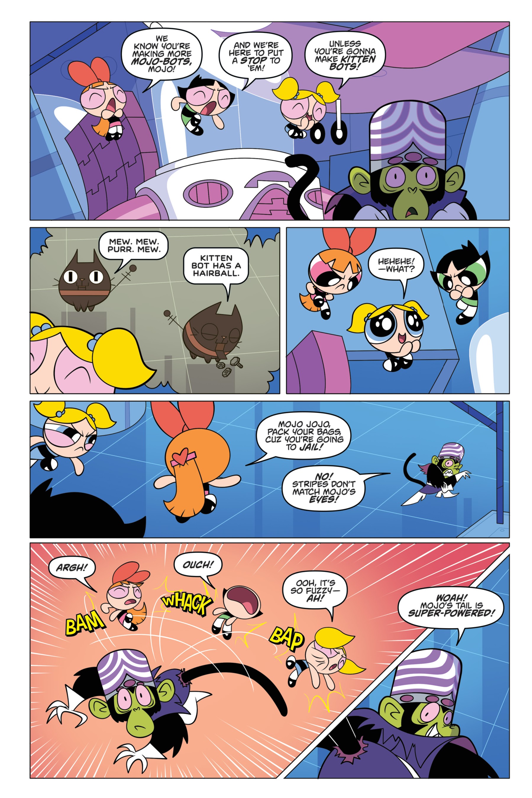 Read online The Powerpuff Girls: Bureau of Bad comic -  Issue # _TPB - 56