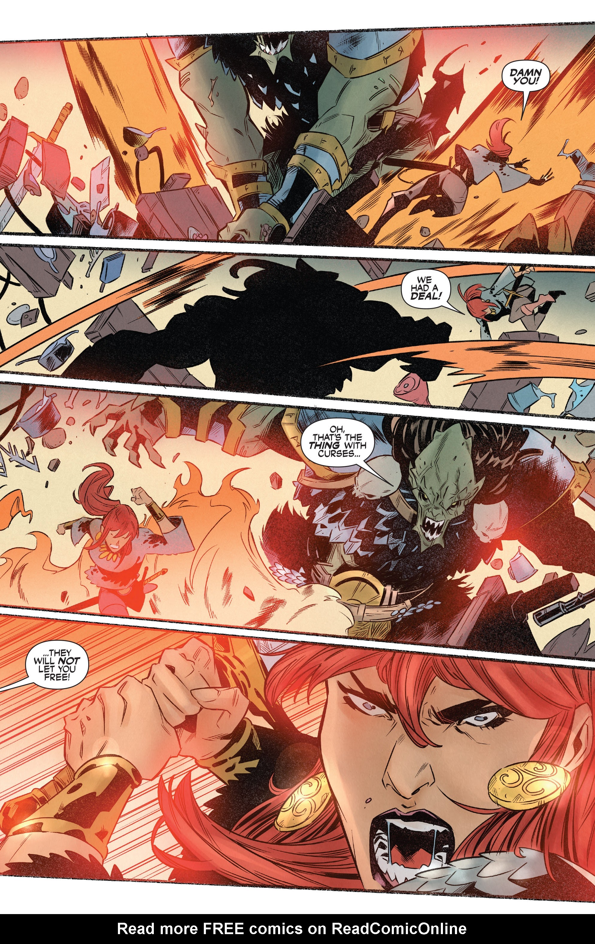 Read online Immortal Red Sonja comic -  Issue #1 - 17