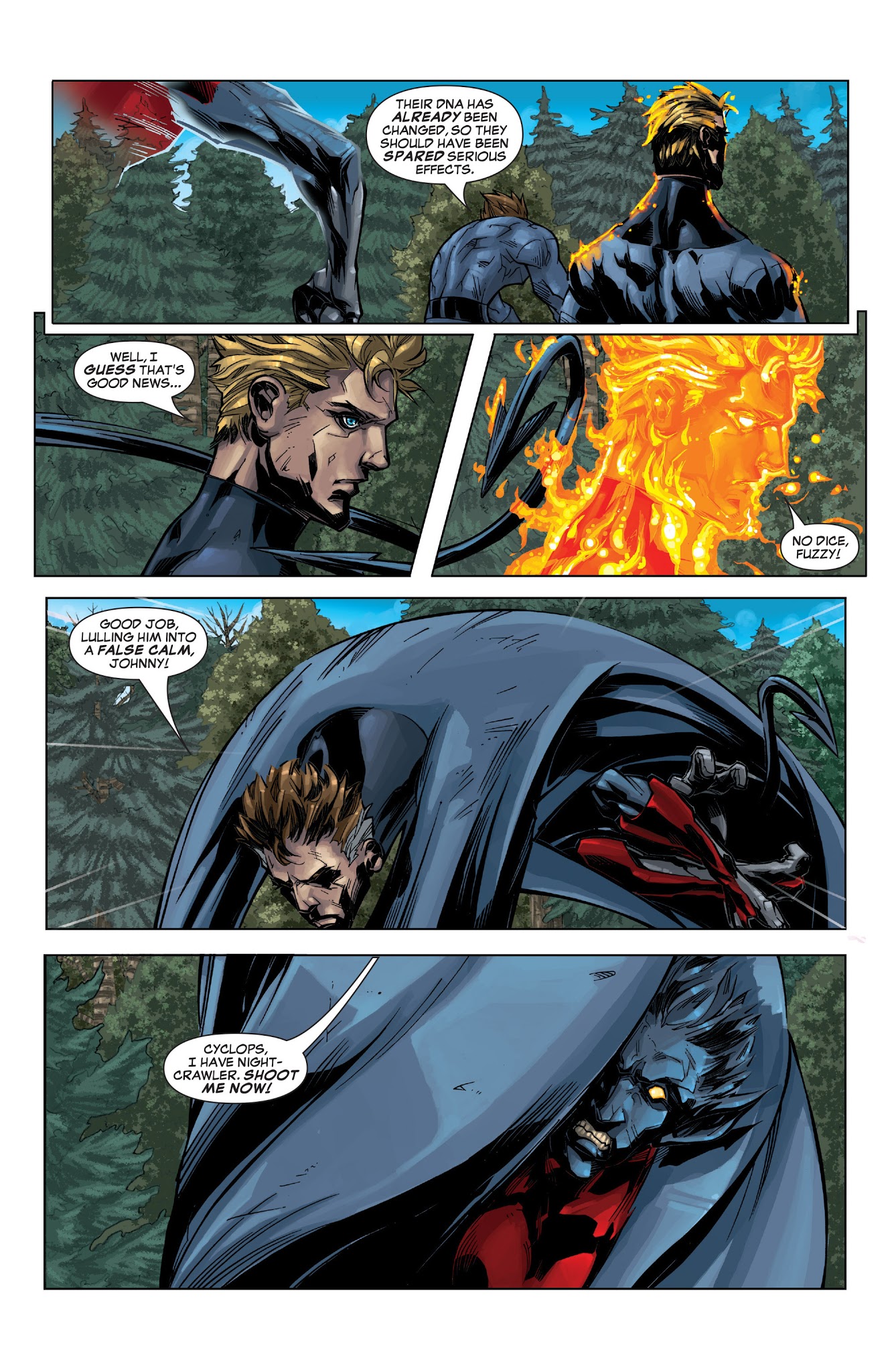 Read online X-Men/Fantastic Four comic -  Issue #3 - 13