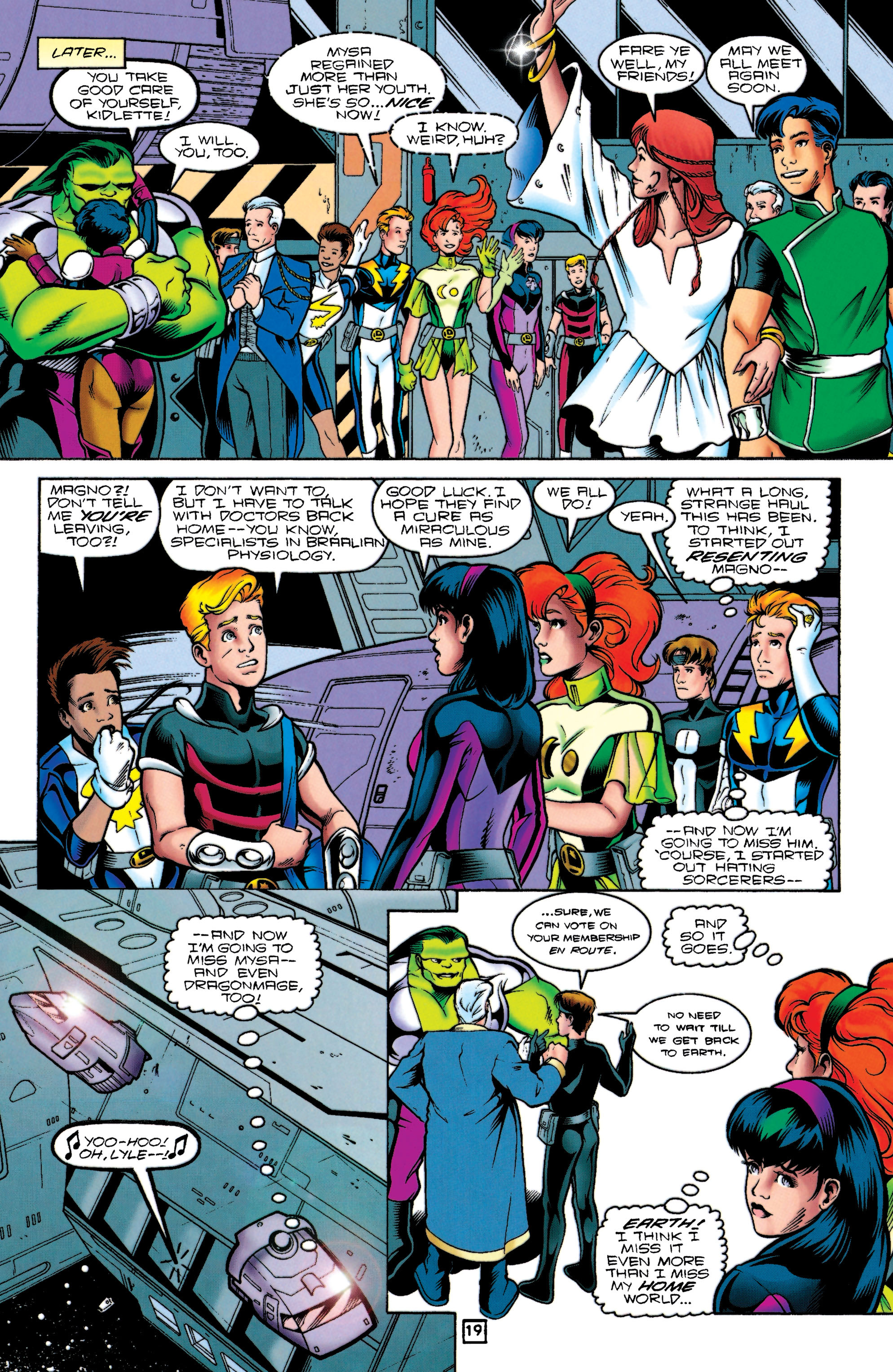 Read online Legionnaires comic -  Issue #52 - 19