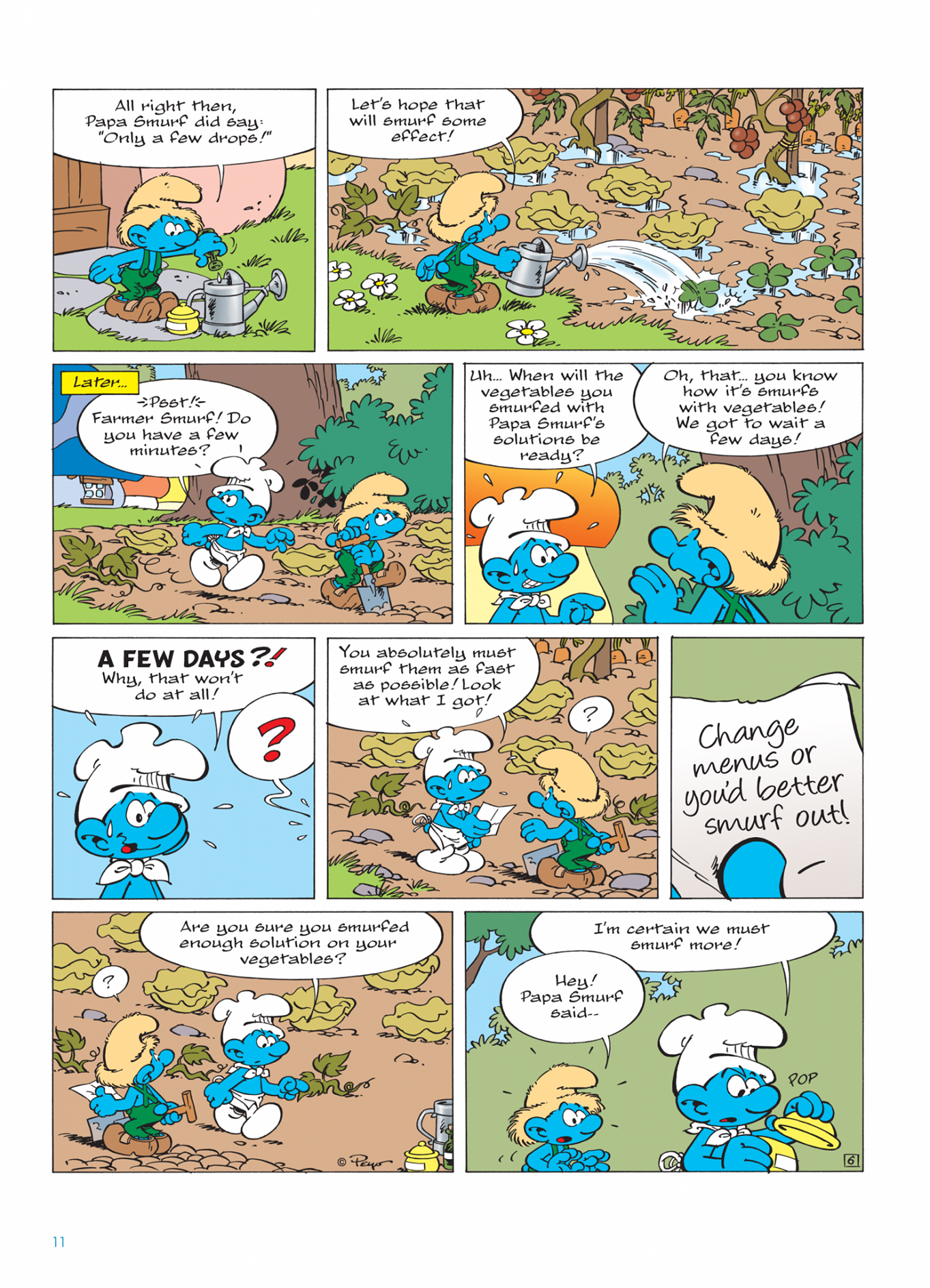 Read online The Smurfs comic -  Issue #26 - 11
