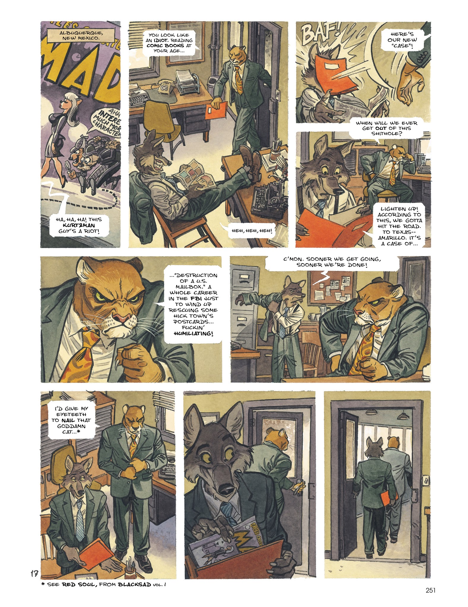 Read online Blacksad: The Collected Stories comic -  Issue # TPB (Part 3) - 53