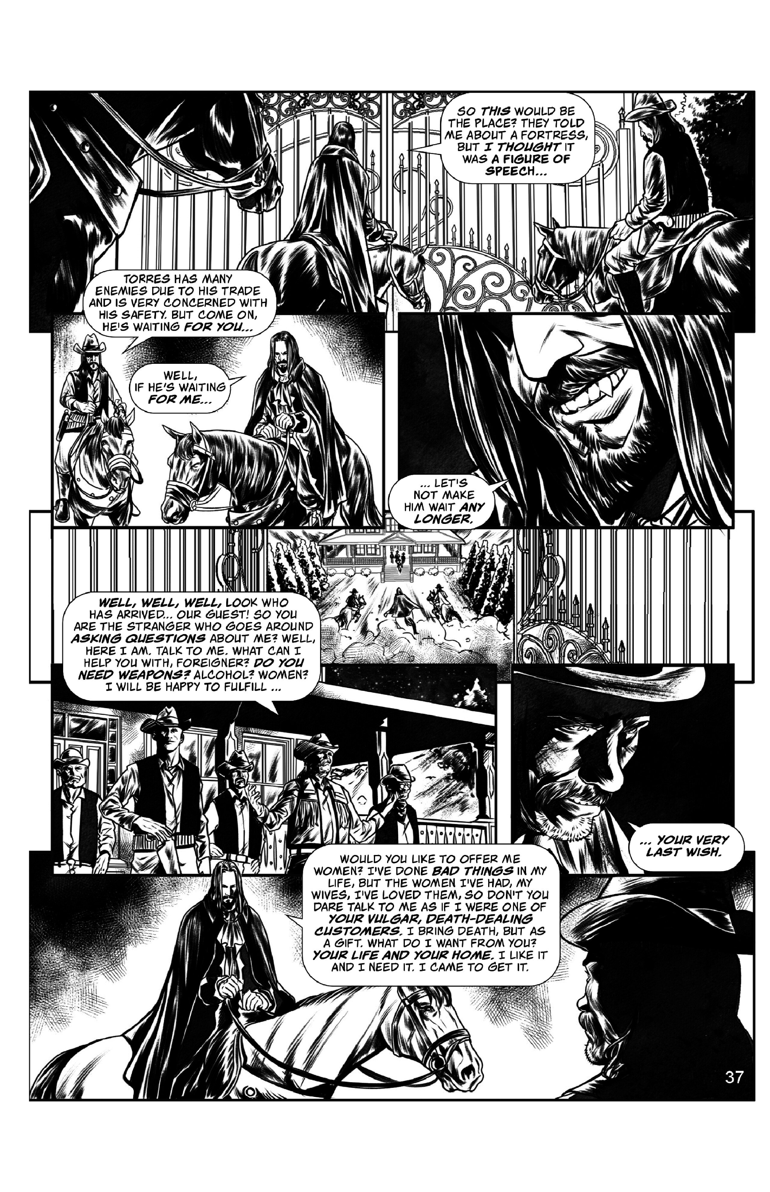 Read online Horror Comics comic -  Issue #10 - 38