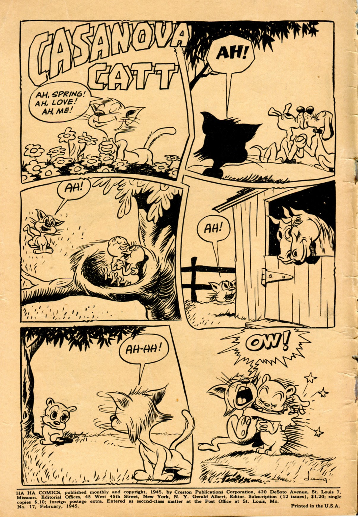 Read online Ha Ha Comics comic -  Issue #17 - 2