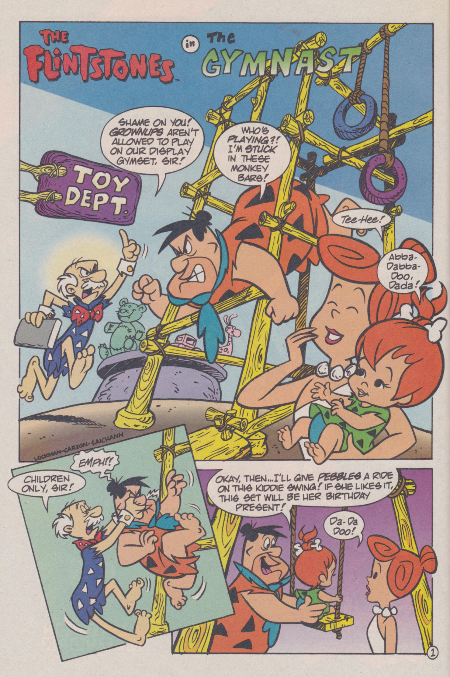Read online The Flintstones (1992) comic -  Issue #15 - 19