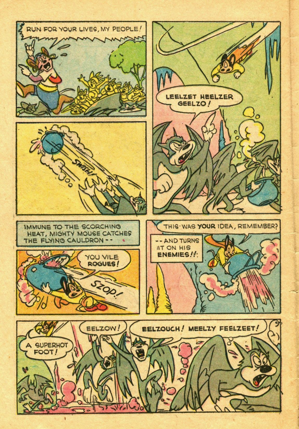 Read online Paul Terry's Mighty Mouse Comics comic -  Issue #8 - 32