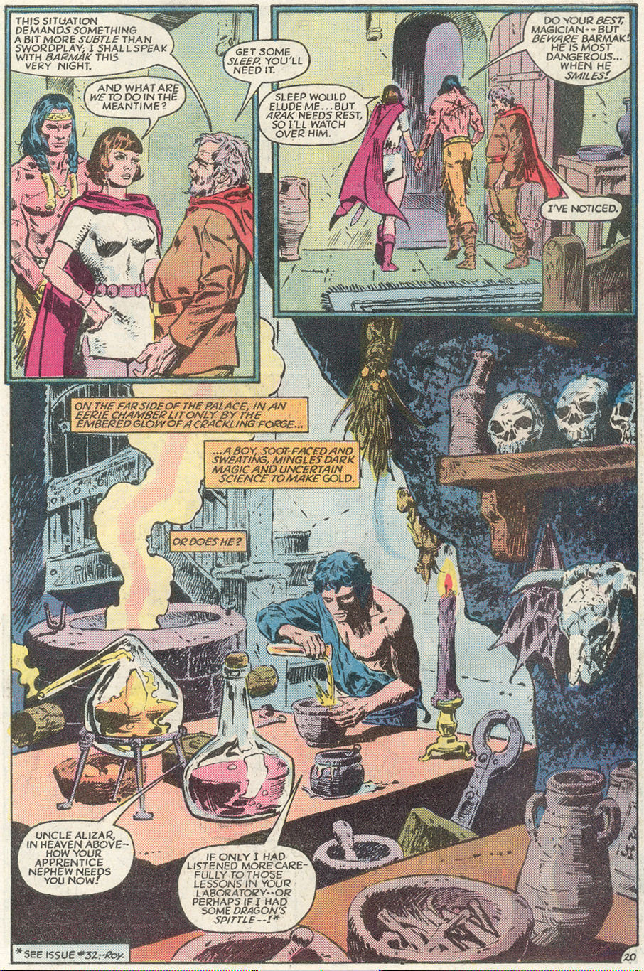 Read online Arak Son of Thunder comic -  Issue #38 - 21