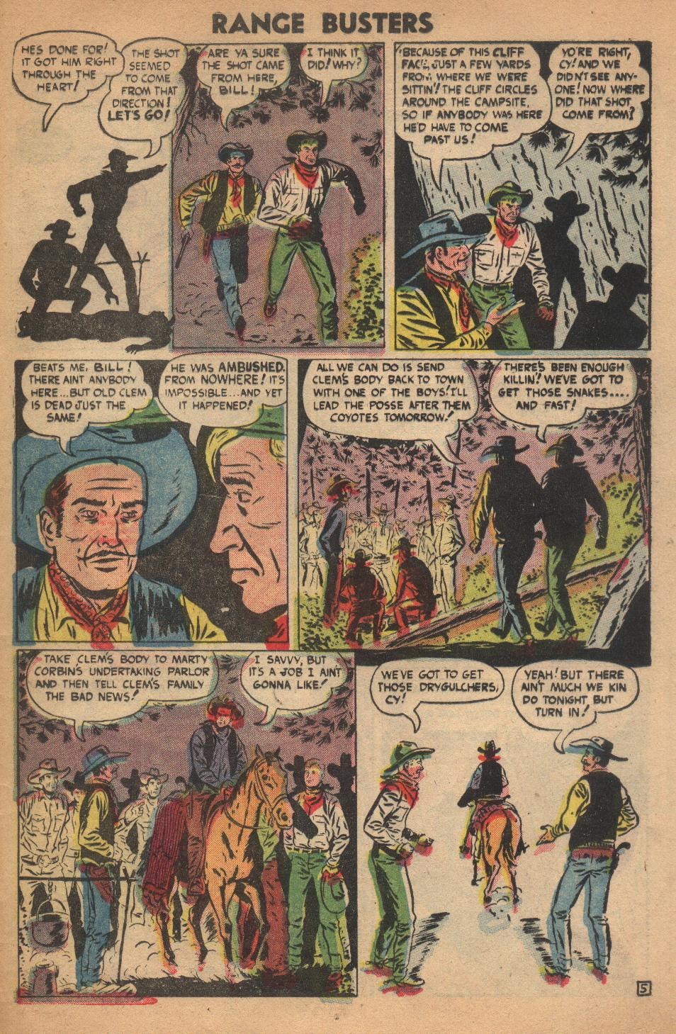 Read online Range Busters comic -  Issue #9 - 7