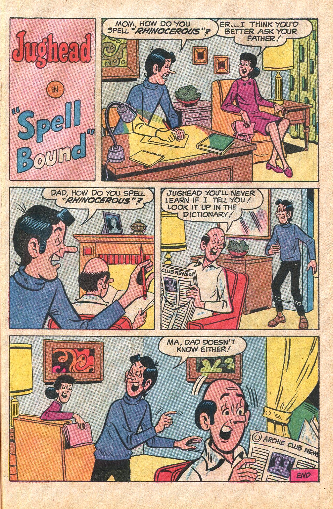 Read online Jughead's Jokes comic -  Issue #14 - 27