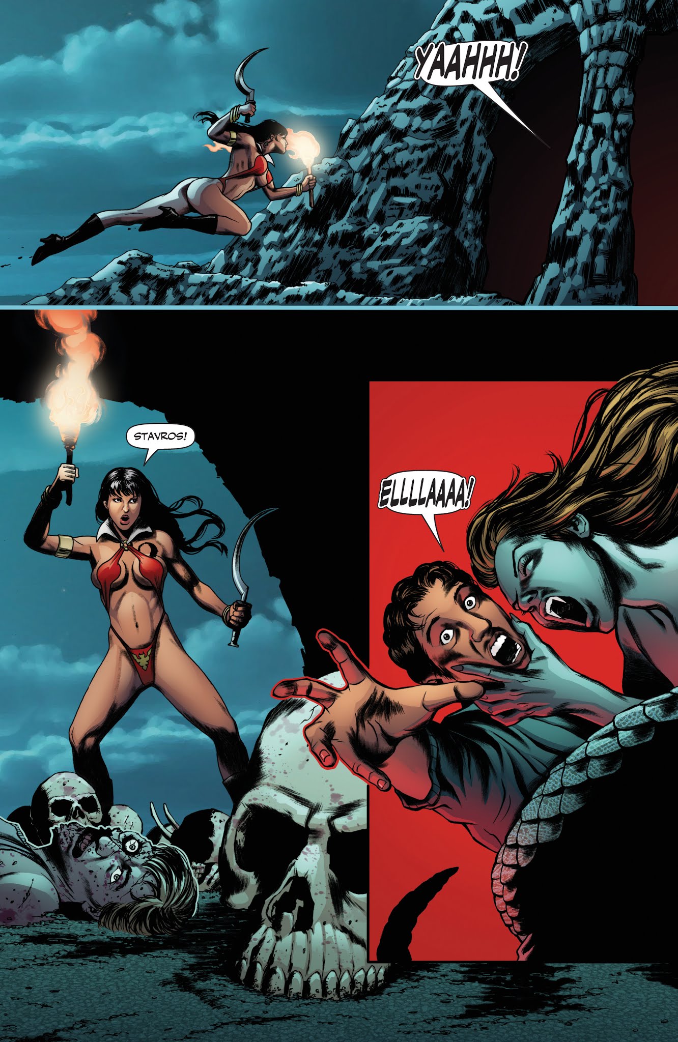 Read online Vampirella: The Dynamite Years Omnibus comic -  Issue # TPB 3 (Part 2) - 25