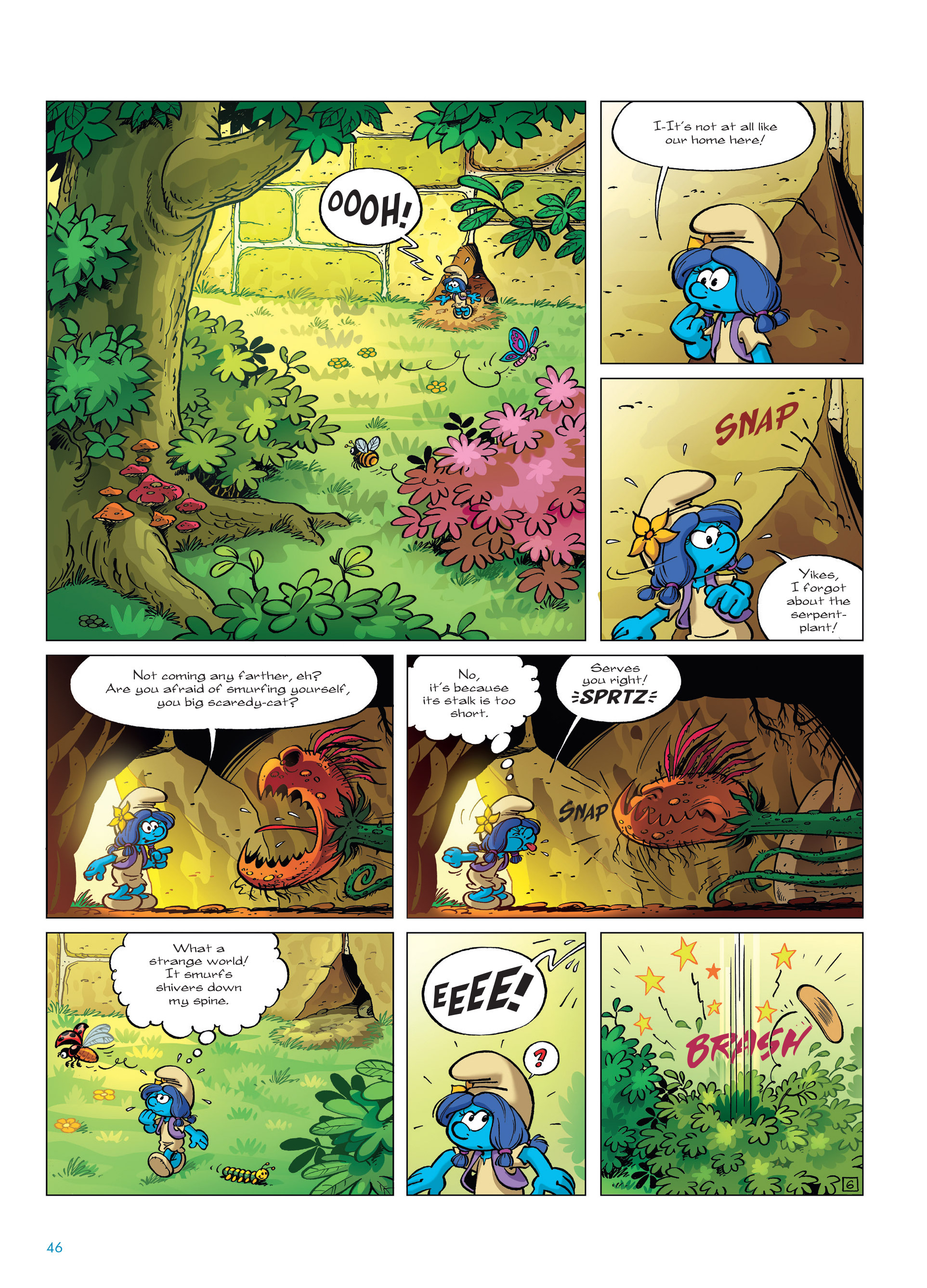 Read online Smurfs: The Village Behind The Wall comic -  Issue #1 - 46
