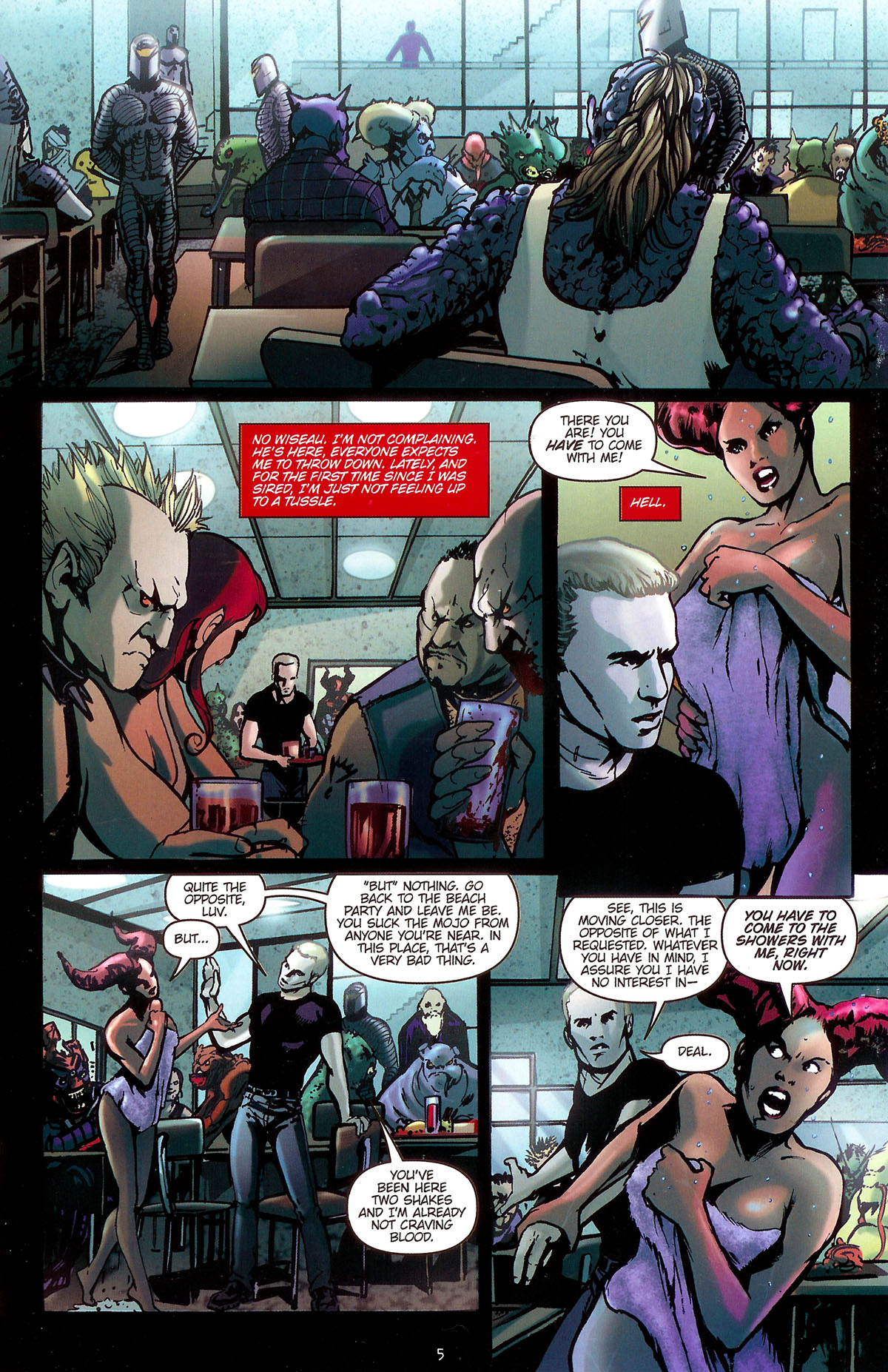 Read online Spike: Asylum comic -  Issue #3 - 7