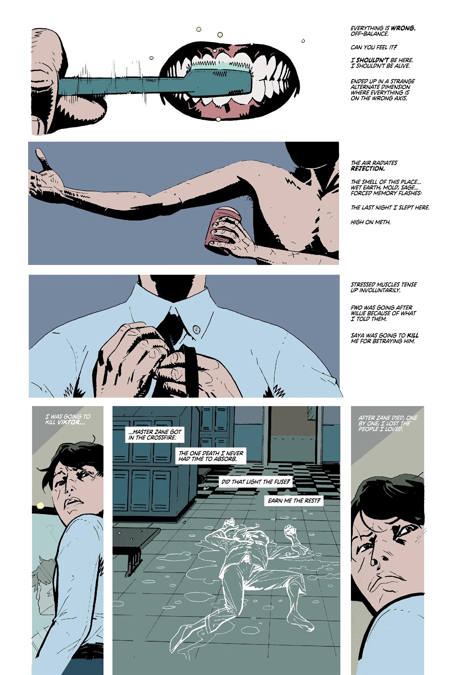Read online Deadly Class comic -  Issue # _Deluxe Edition Teen Age Riot (Part 2) - 68