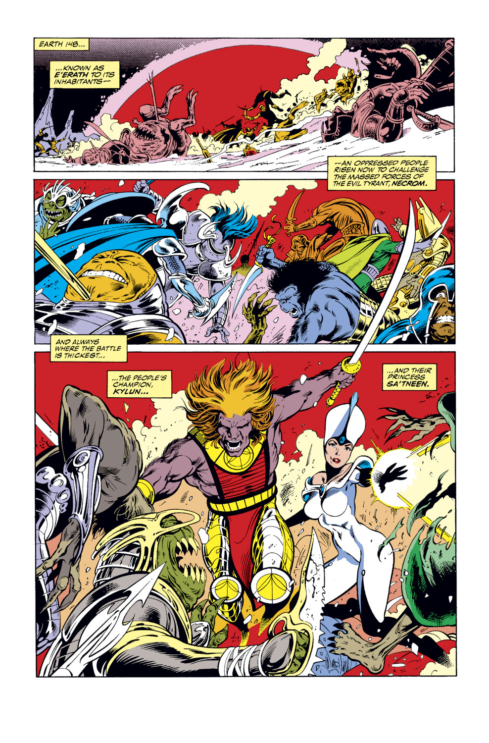 Read online Excalibur (1988) comic -  Issue #44 - 11