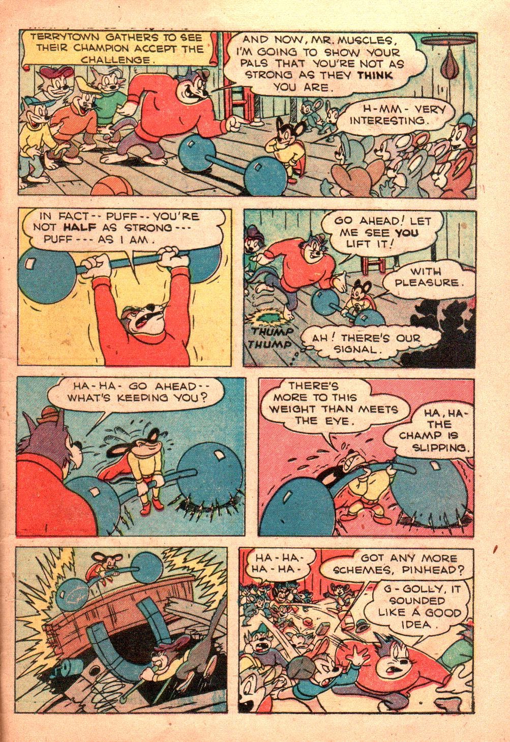 Read online Paul Terry's Mighty Mouse Comics comic -  Issue #15 - 25