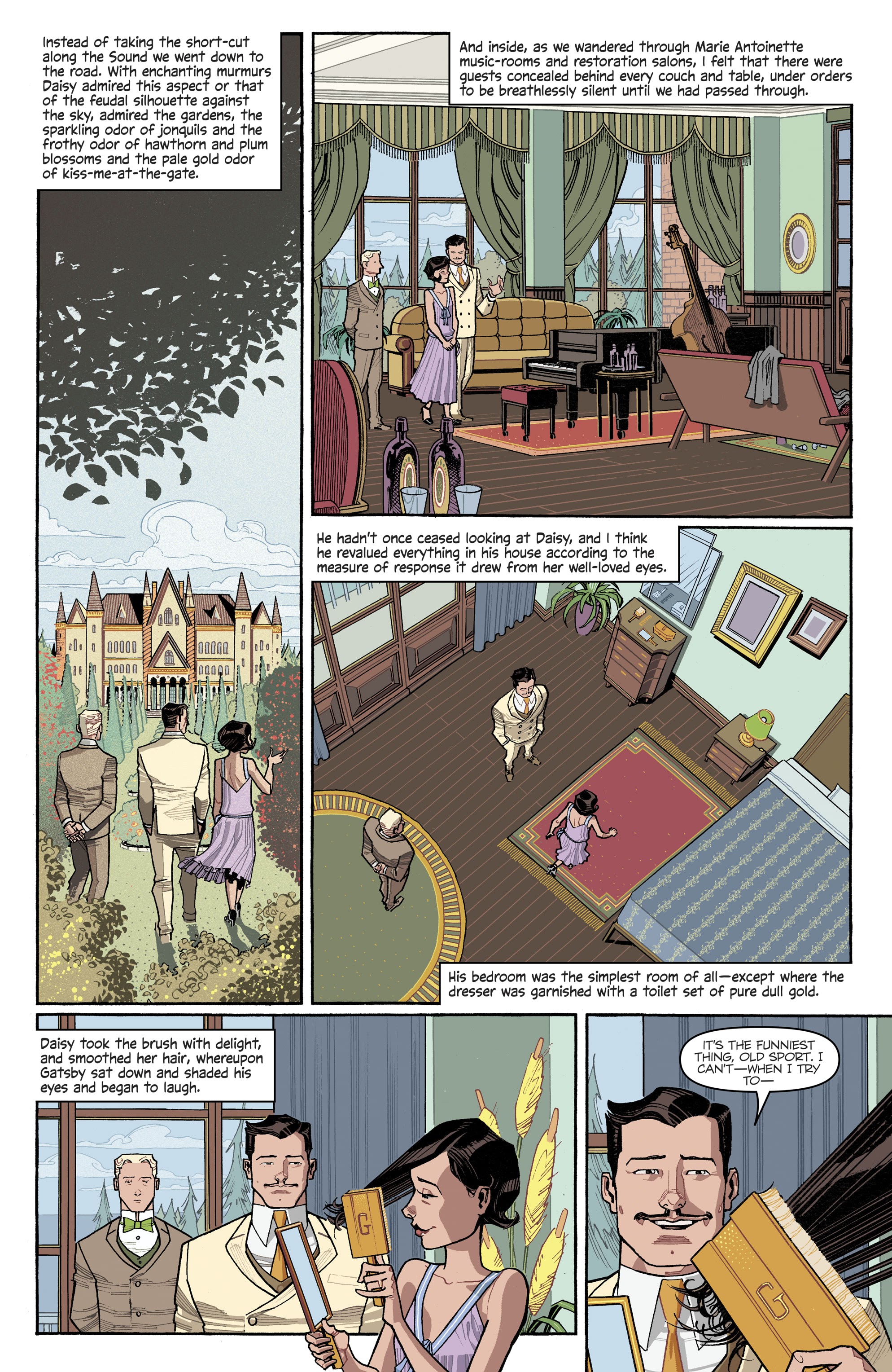 Read online The Great Gatsby comic -  Issue #4 - 9