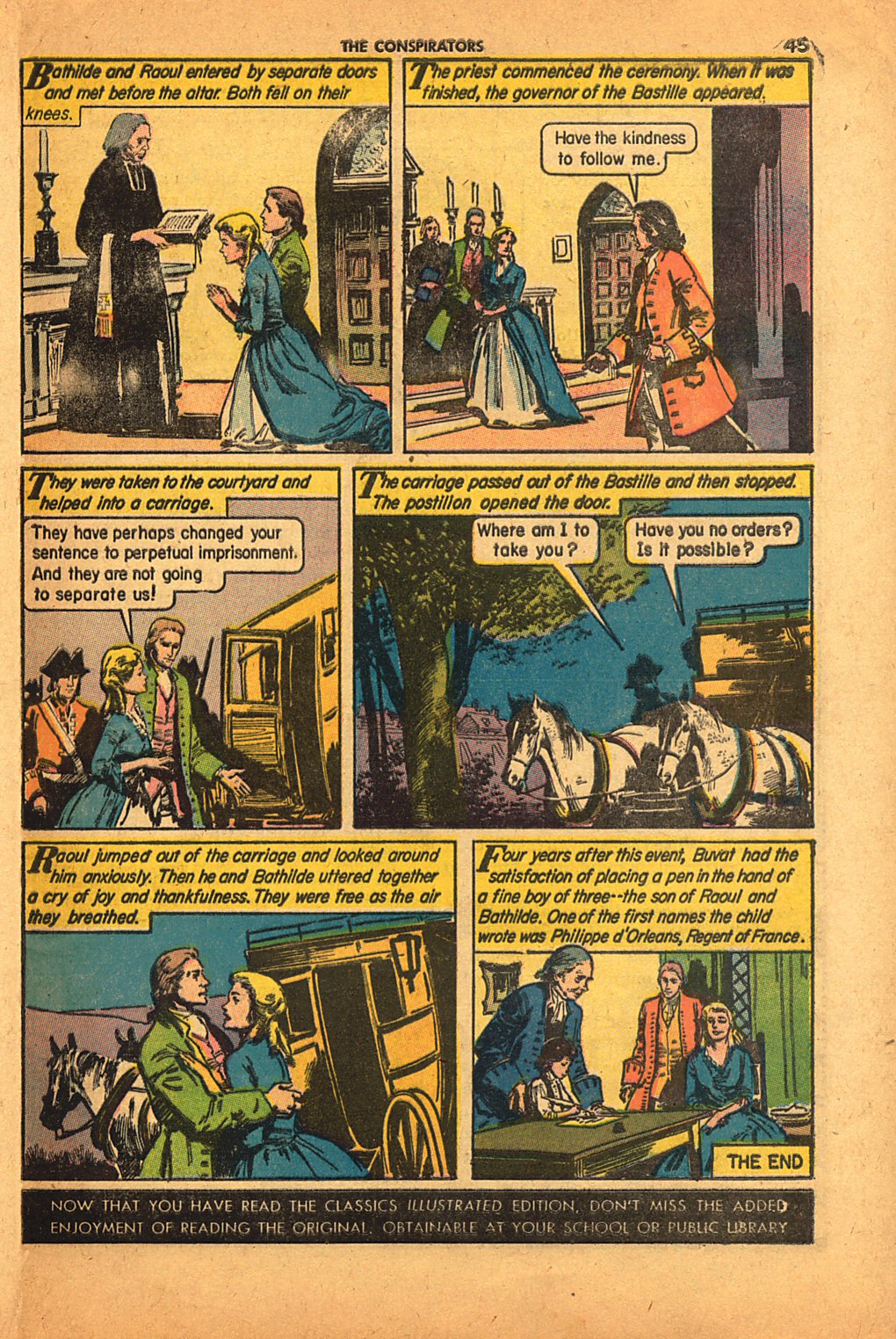 Read online Classics Illustrated comic -  Issue #158 - 47