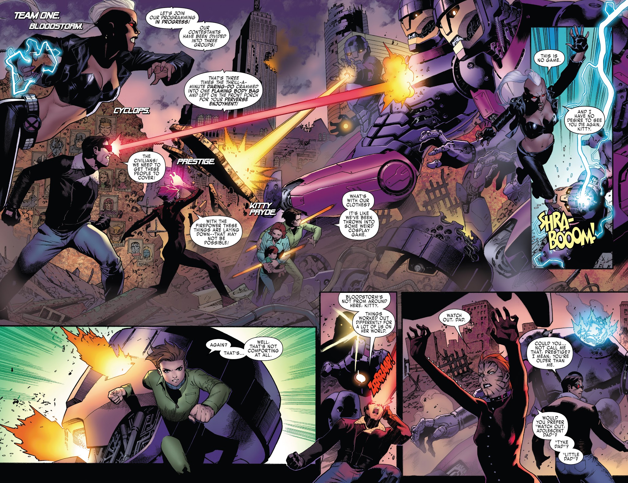 Read online X-Men: Blue comic -  Issue #13 - 4